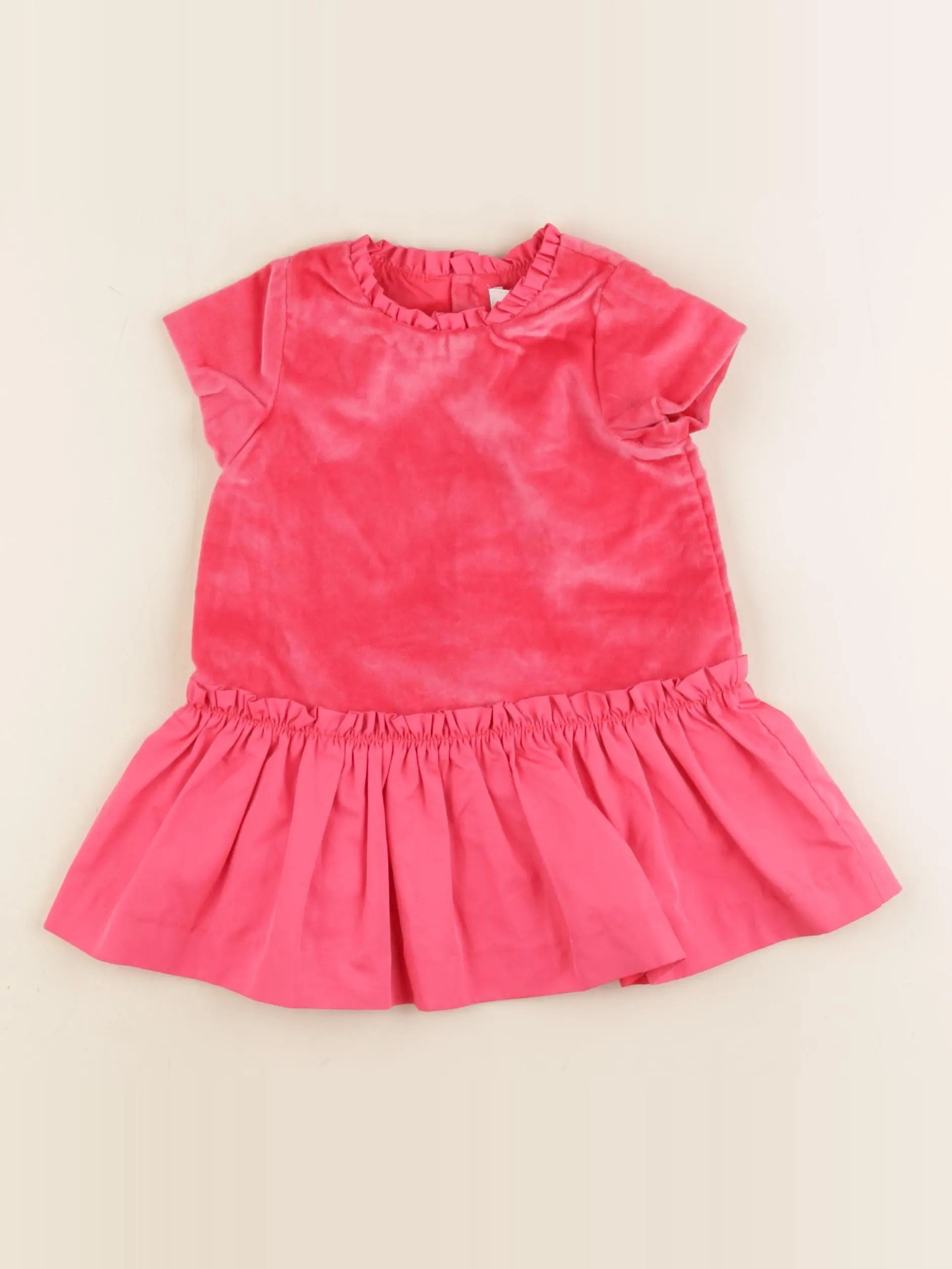 Jacadi - robe rose - 6 mois