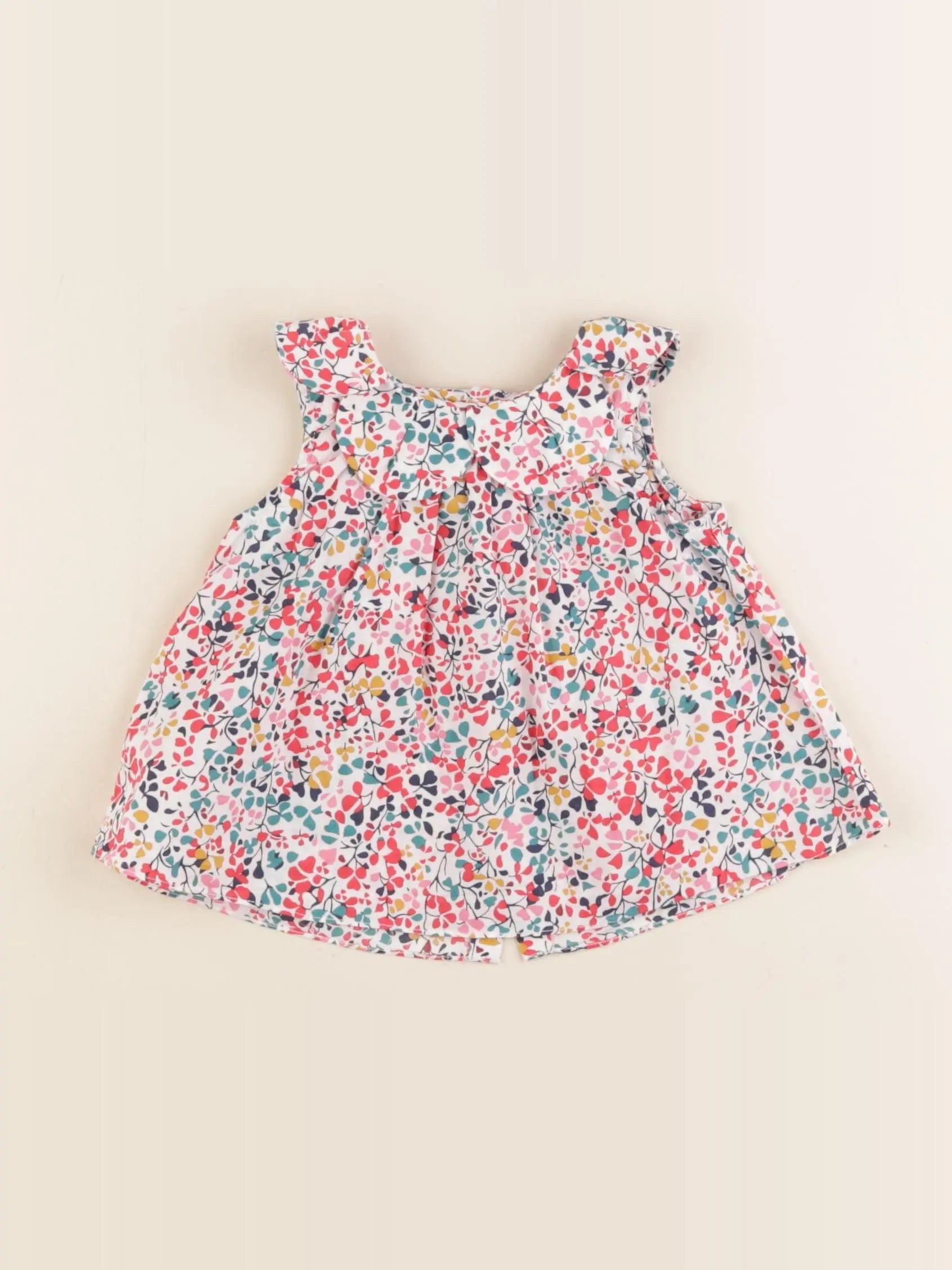 Jacadi - blouse liberty multicolore - 6 mois