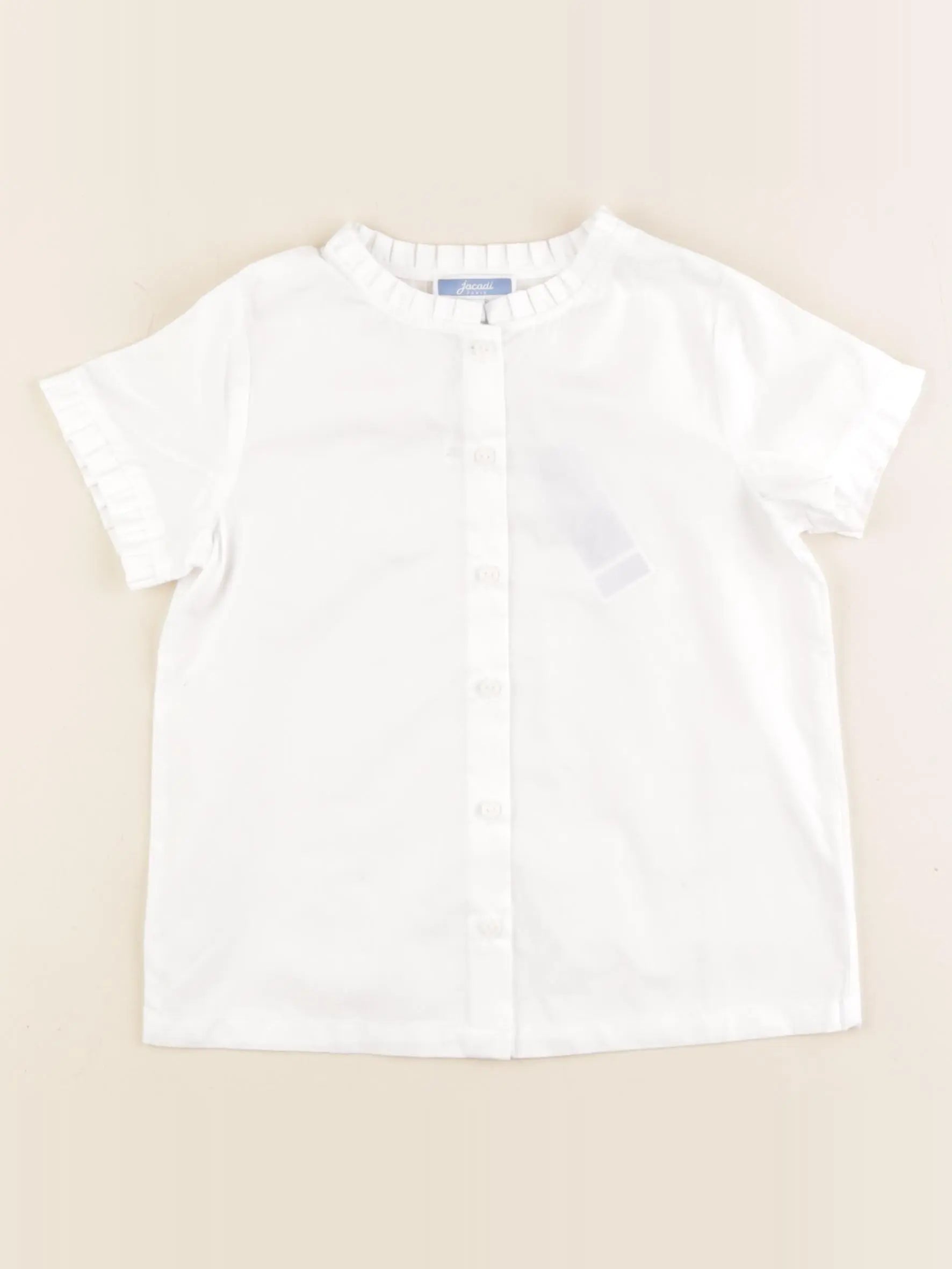 Jacadi - blouse blanc - 4 ans