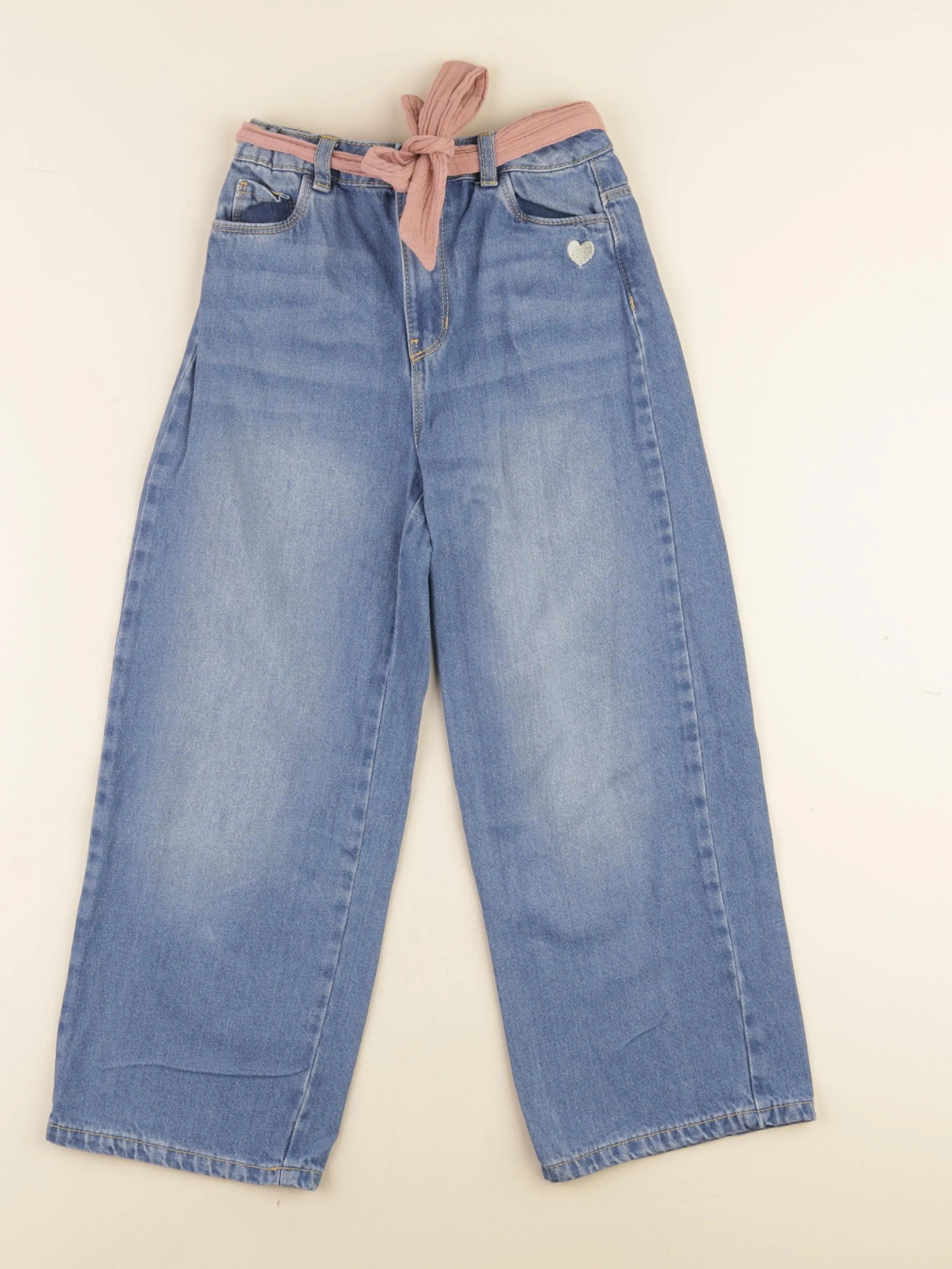 Vertbaudet - jean bleu - 7 ans