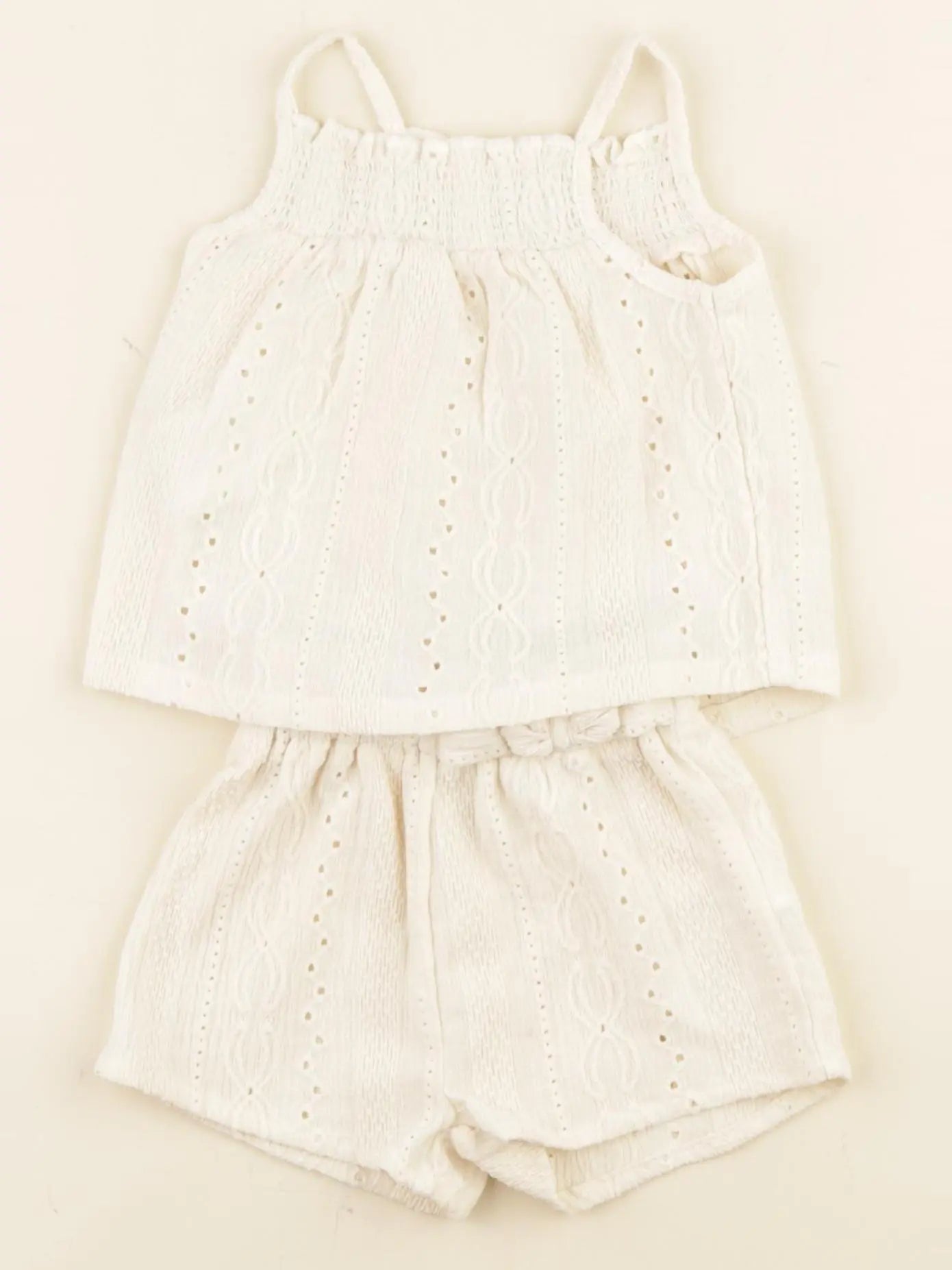 Vertbaudet - ensemble beige - 3 mois