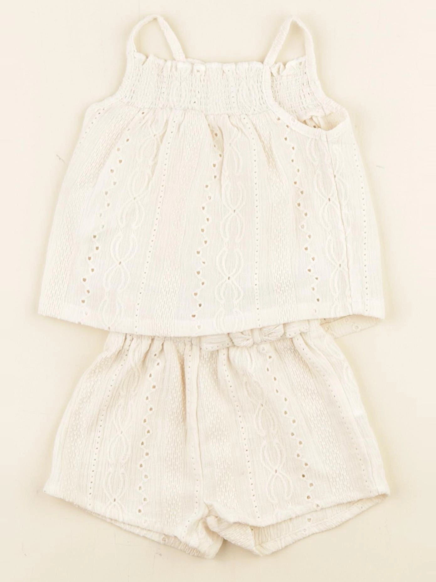 Vertbaudet - ensemble beige - 3 mois