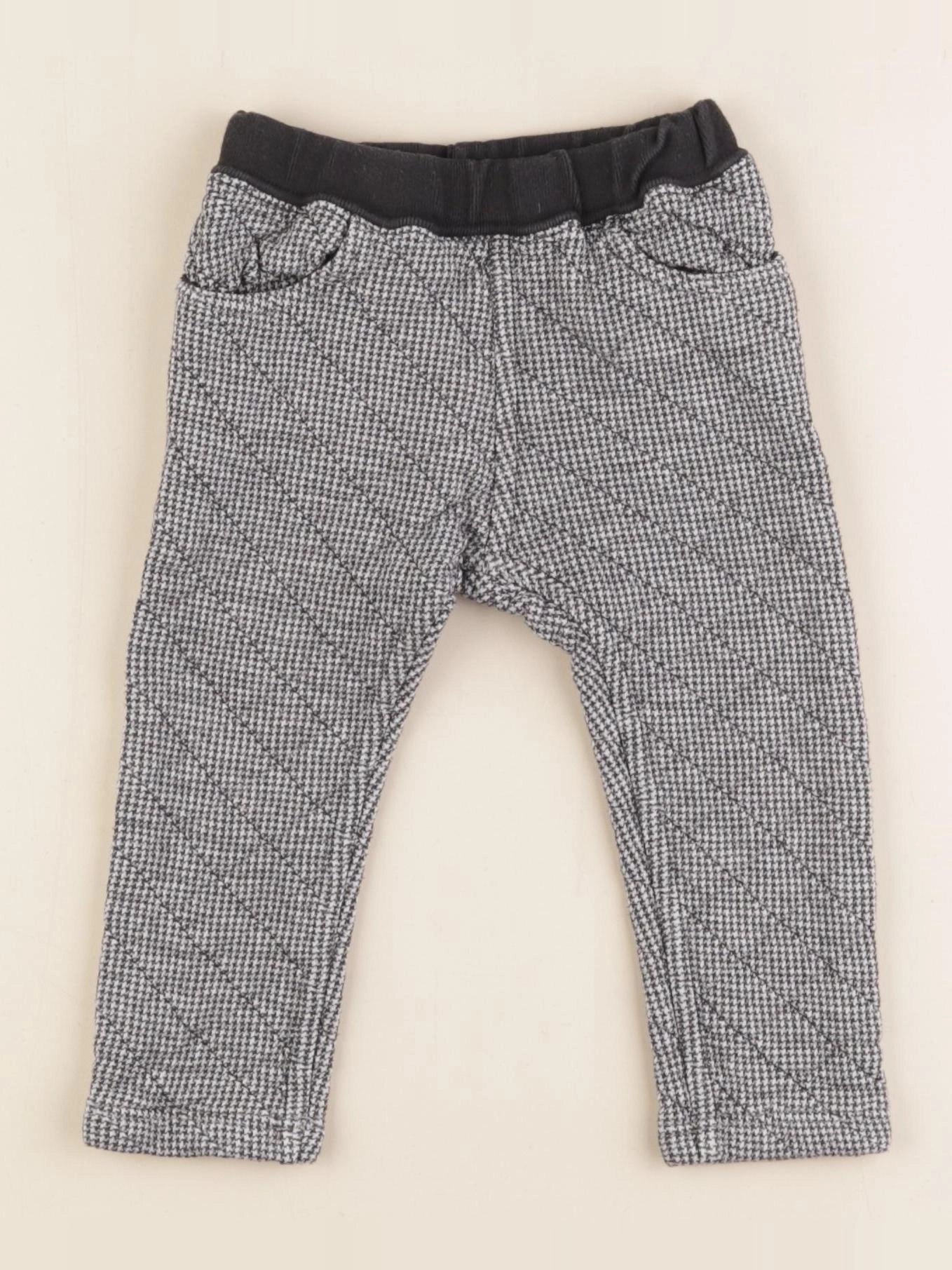 Petit Bateau - jogging gris - 12 mois