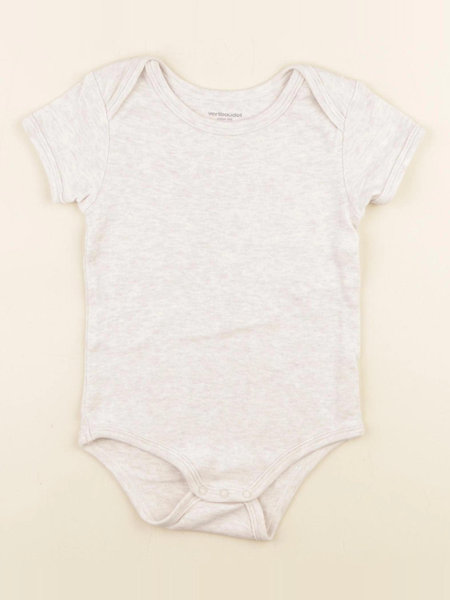 Vertbaudet - body beige - 24 mois