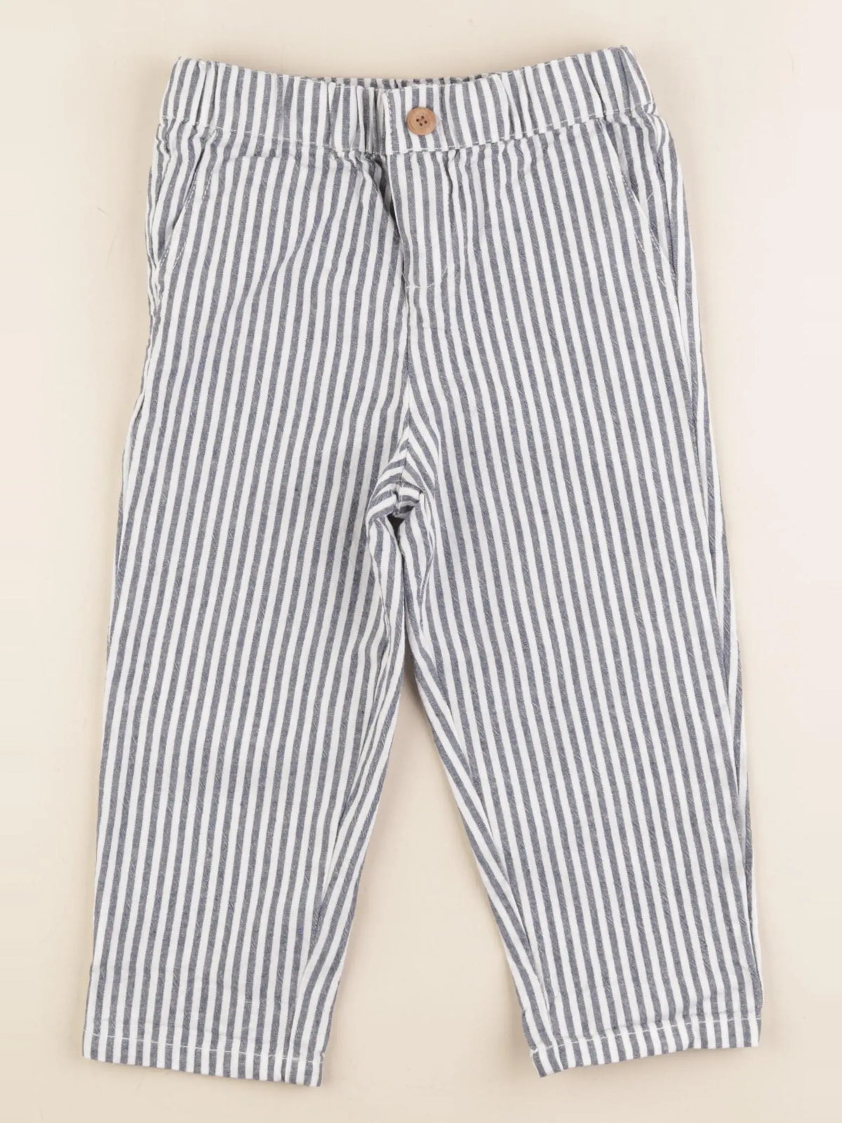 Monoprix - pantalon bleu - 3 ans