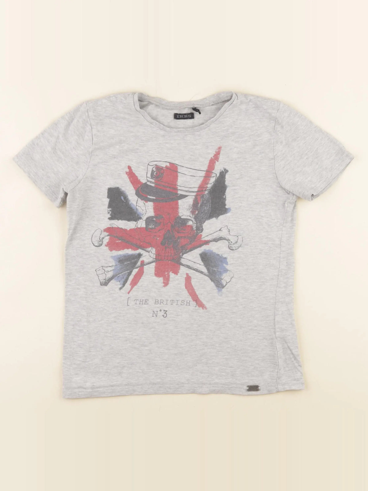 IKKS - tee-shirt gris - 3 ans