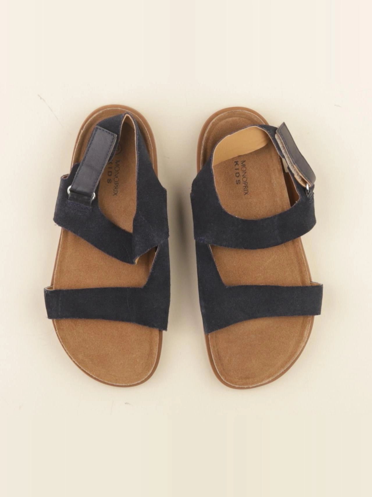 Monoprix - sandales bleu - pointure 36