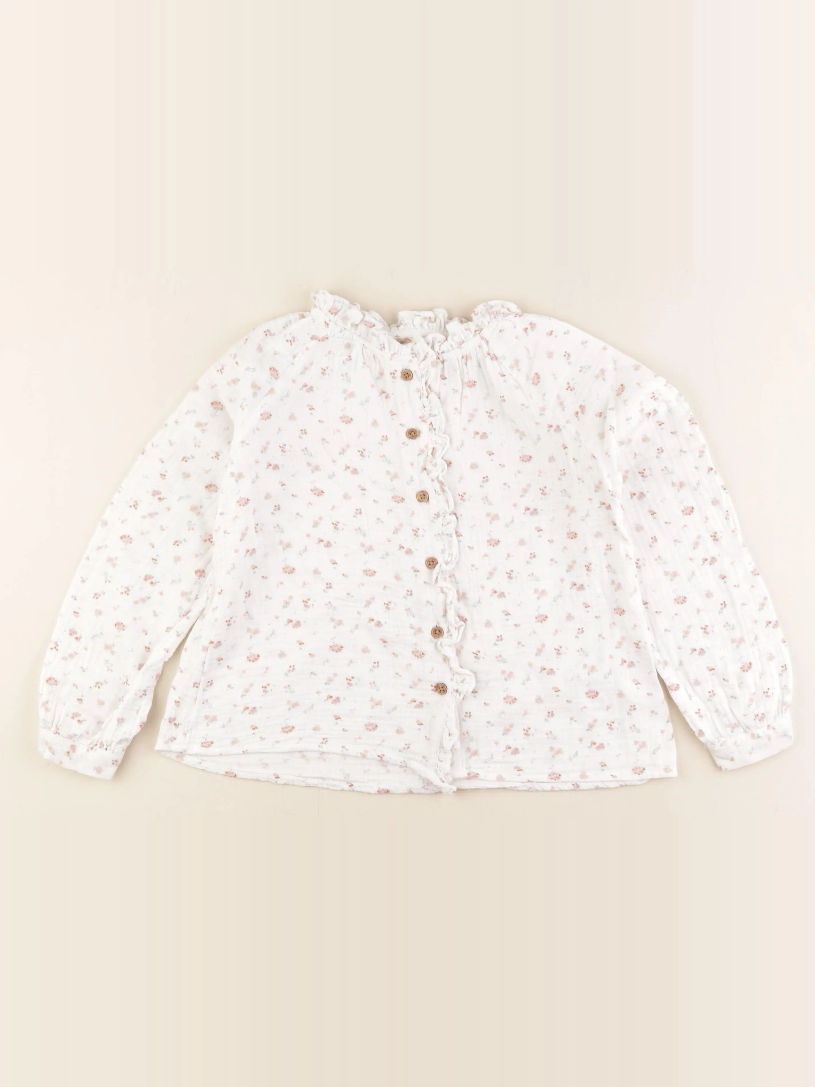 Vertbaudet - blouse multicolore - 7 ans
