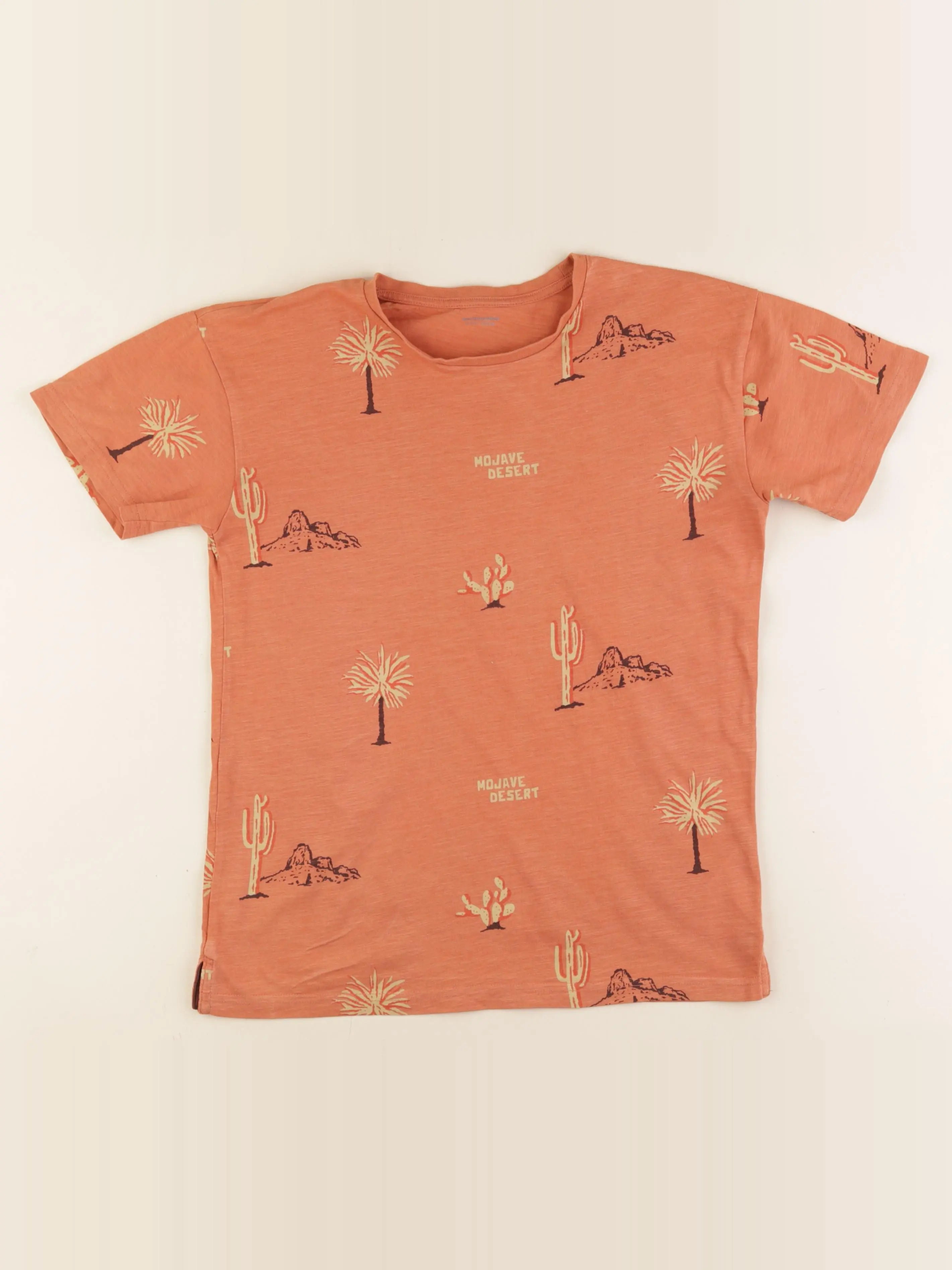 Vertbaudet - tee-shirt marron - 12 ans