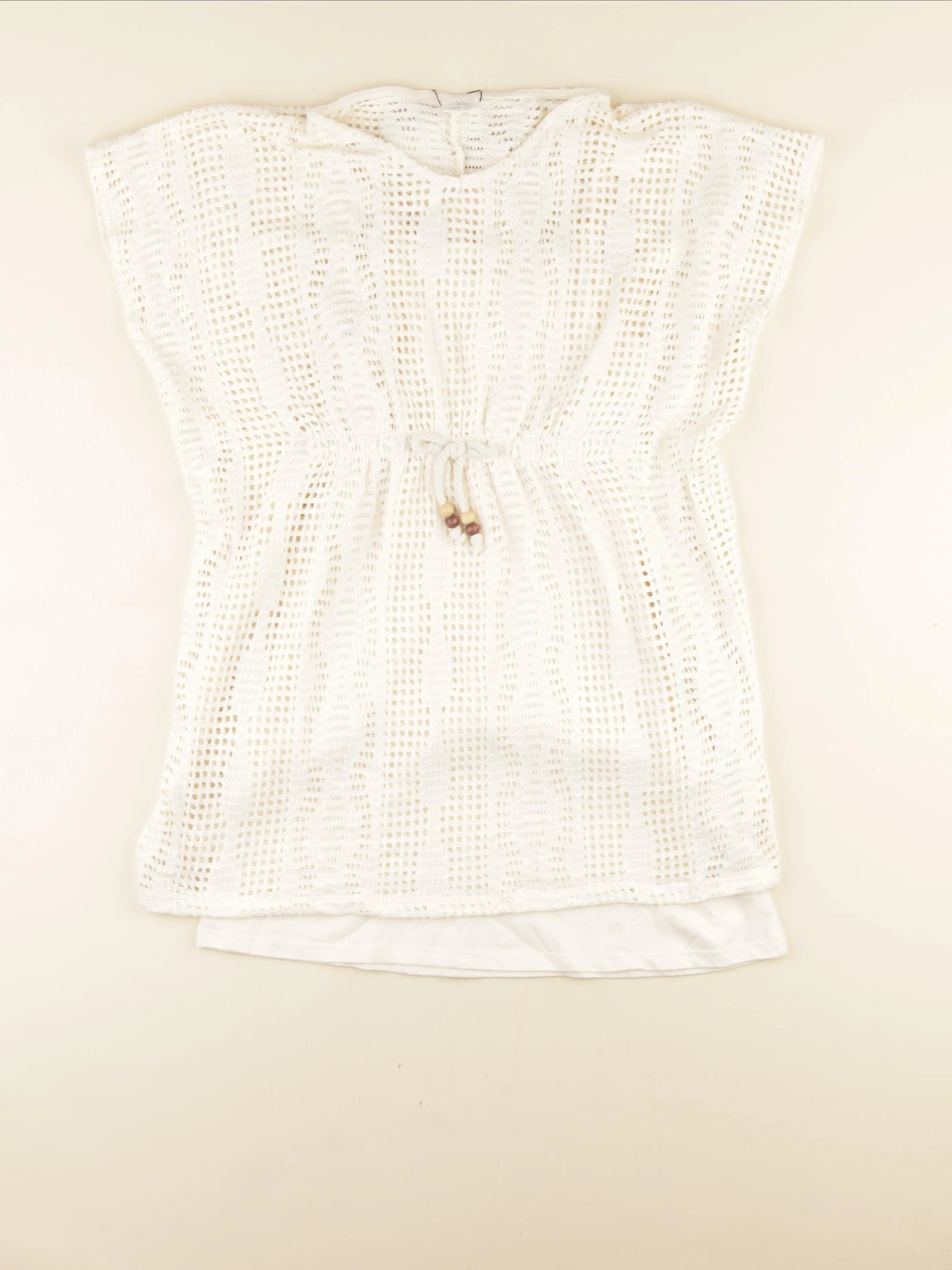 Zara - robe beige (état neuf) - 9/10 ans