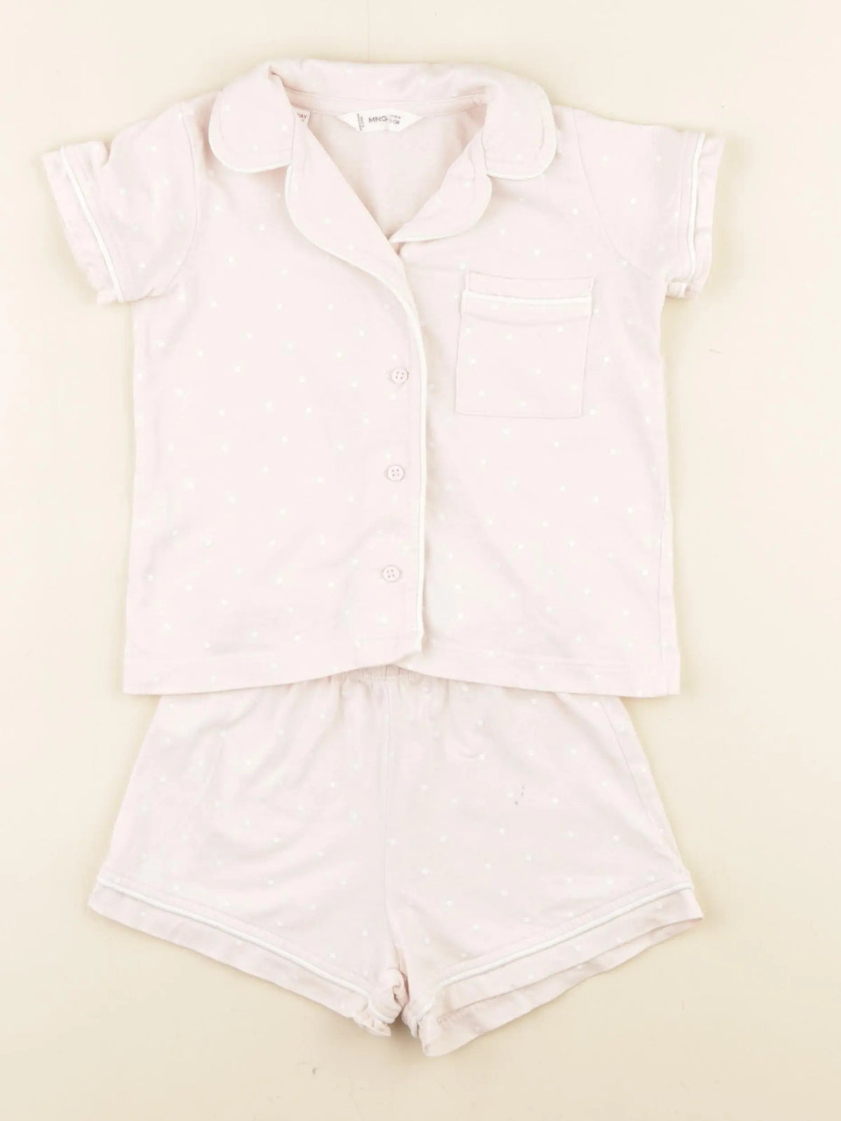 Mango - pyjama coton rose - 18/24 mois