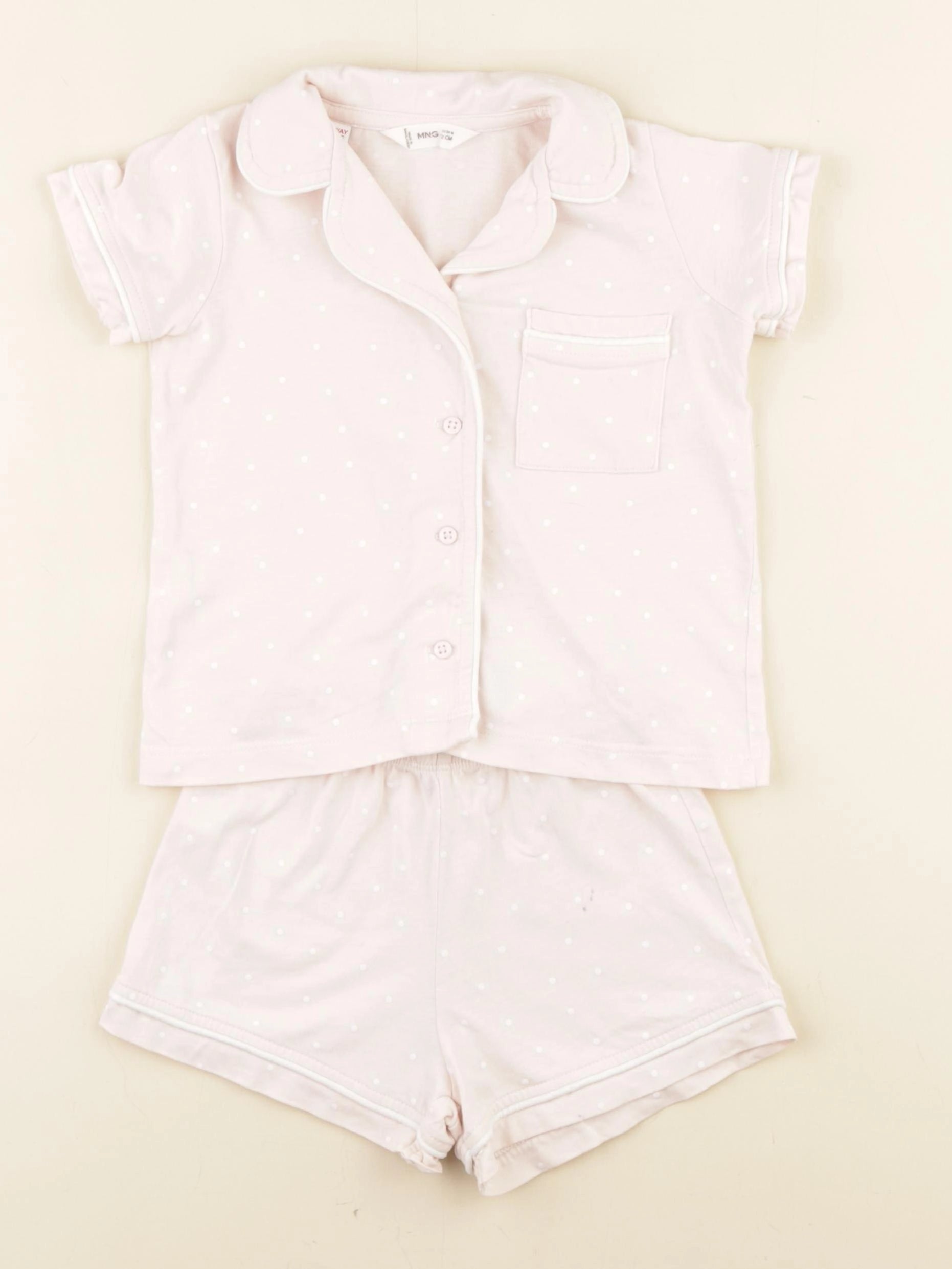 Mango - pyjama coton rose - 18/24 mois