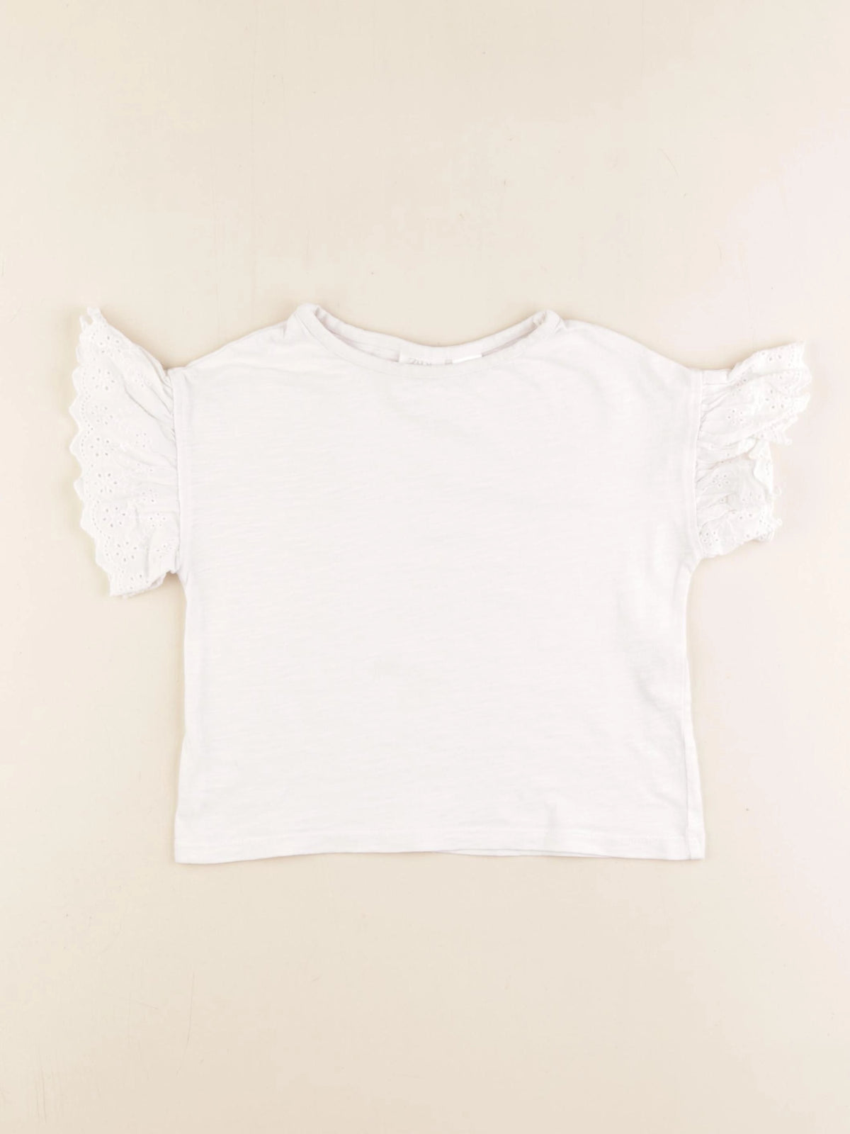 Zara - tee-shirt blanc - 18/24 mois