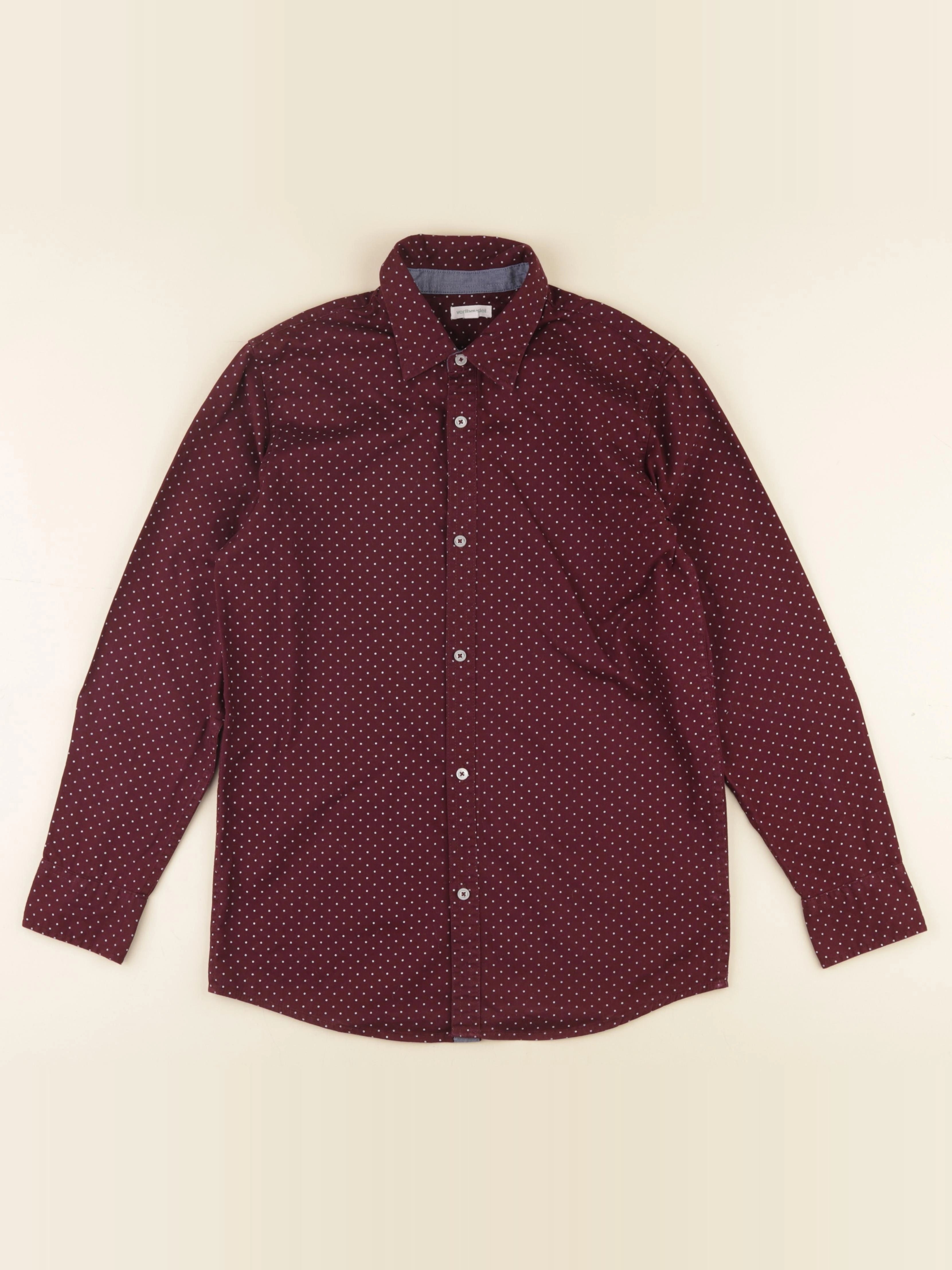 Vertbaudet - chemise rouge - 14 ans