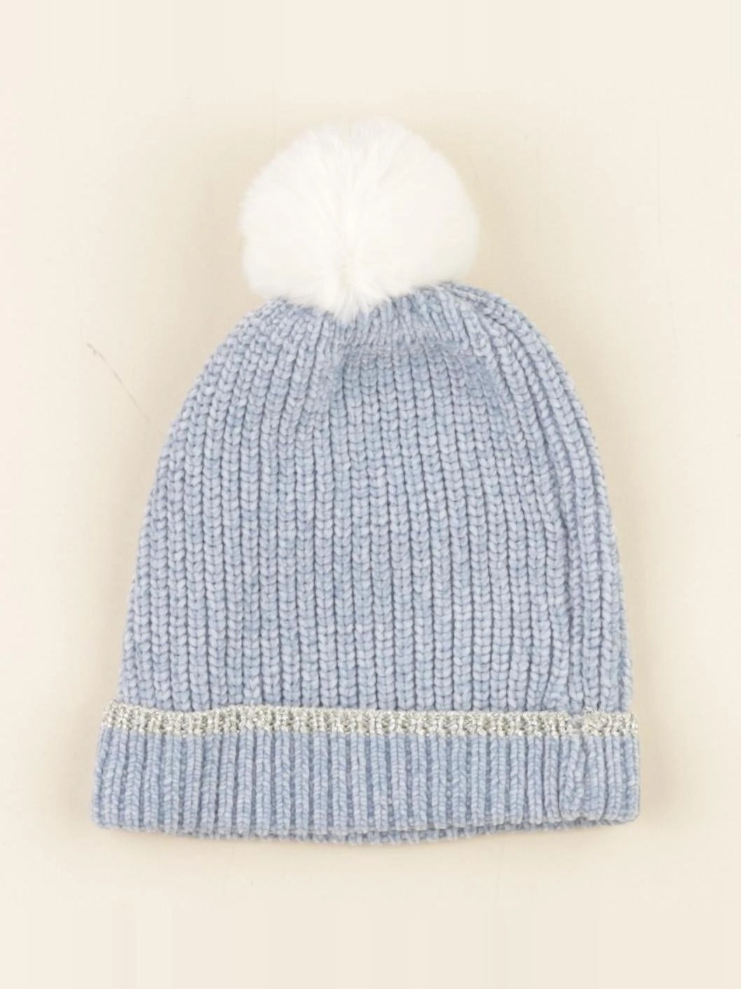 Vertbaudet - bonnet bleu - 8/10 ans