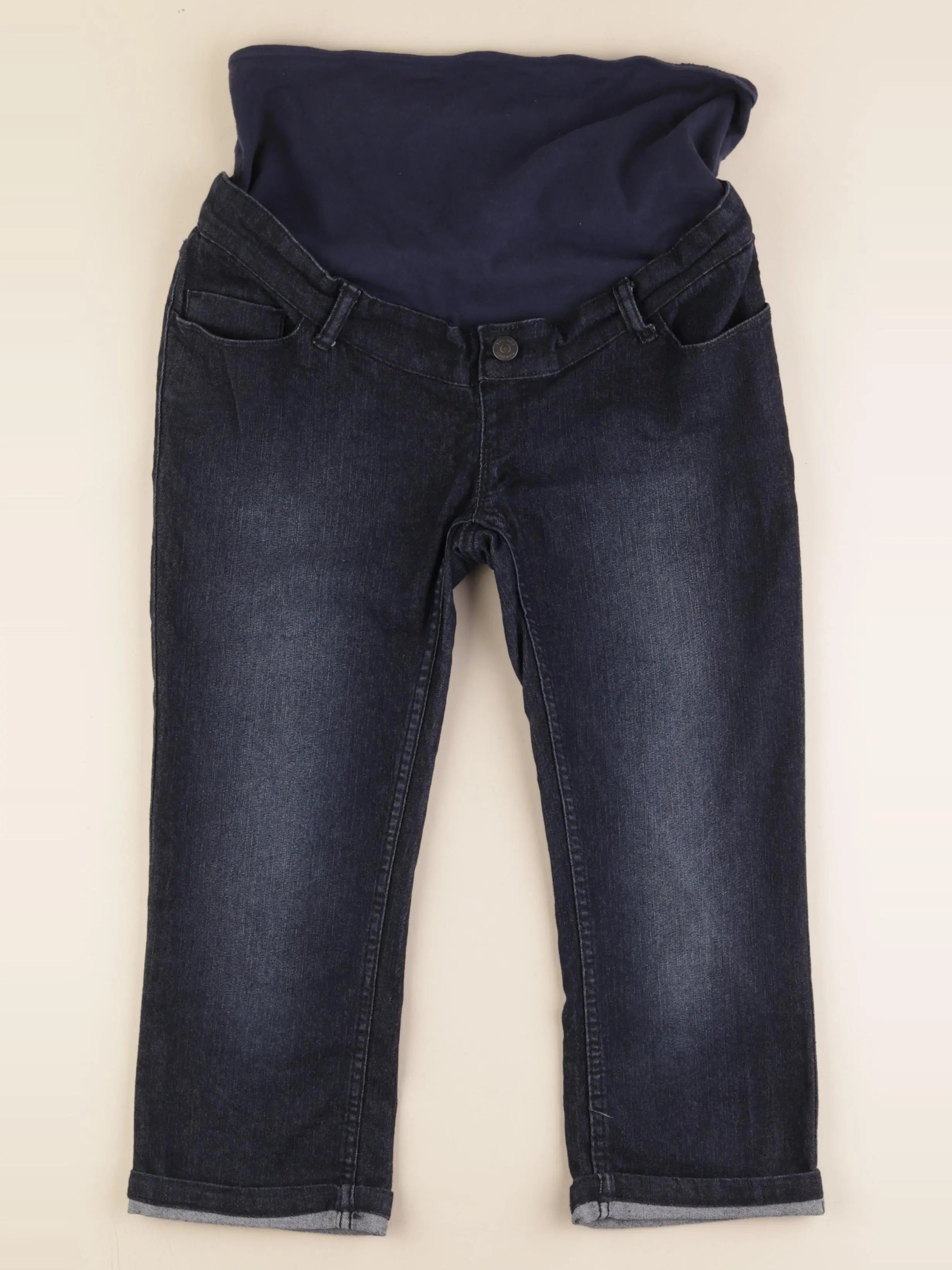 Kiabi - short grossesse bleu - 38