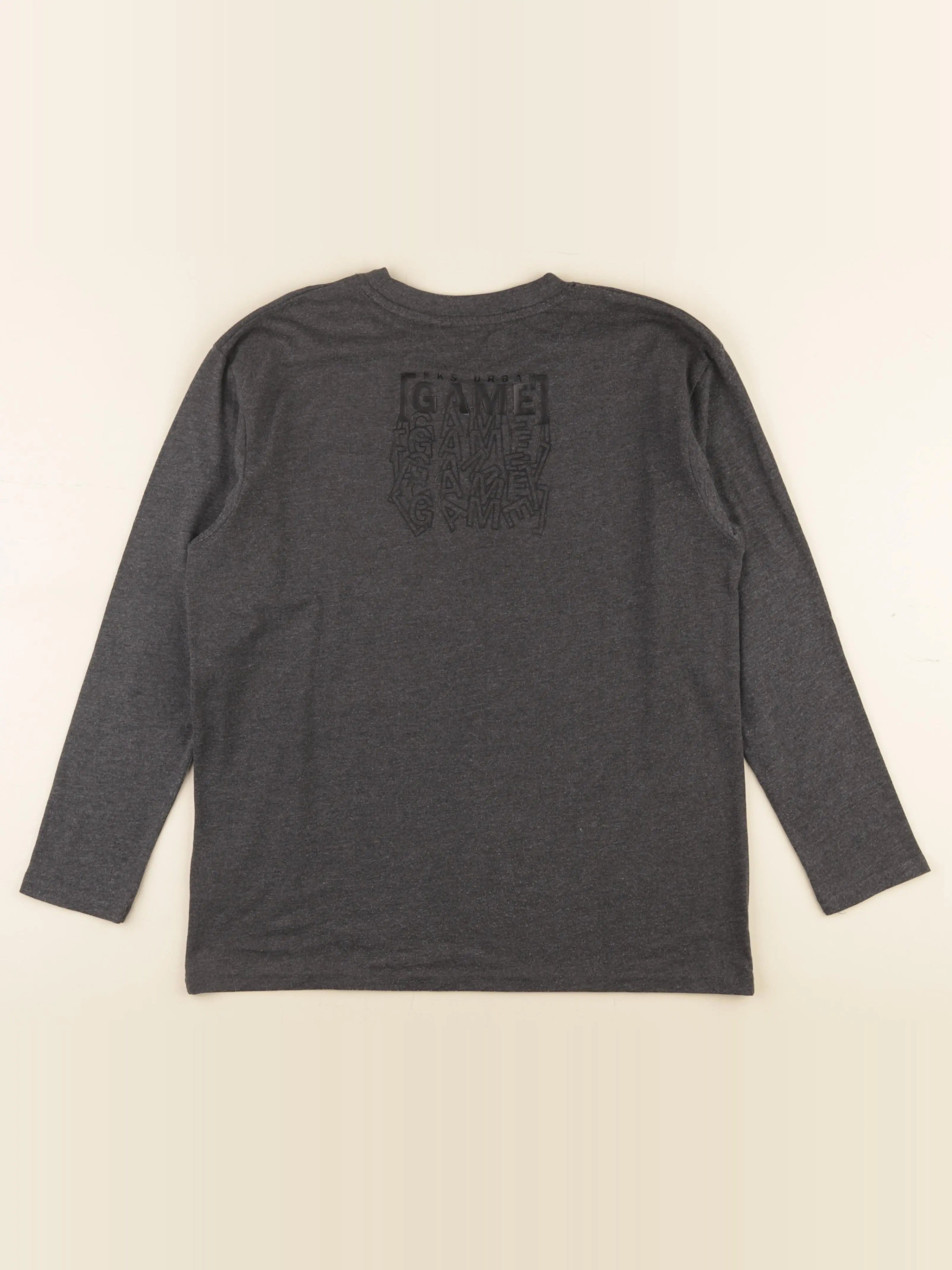 IKKS - tee-shirt imprimé au dos gris - 12 ans