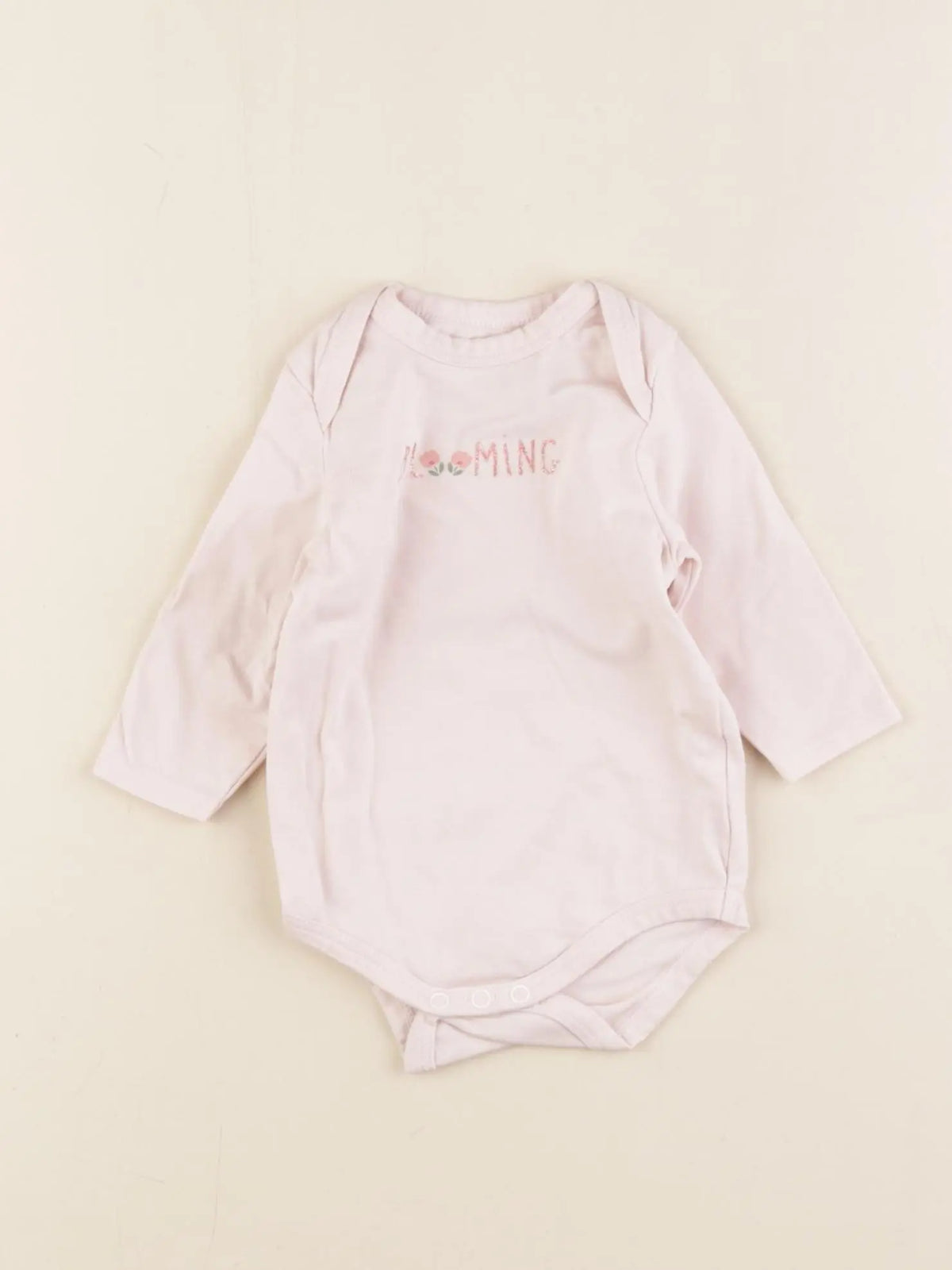 Tape à l'oeil - body rose - 3 mois