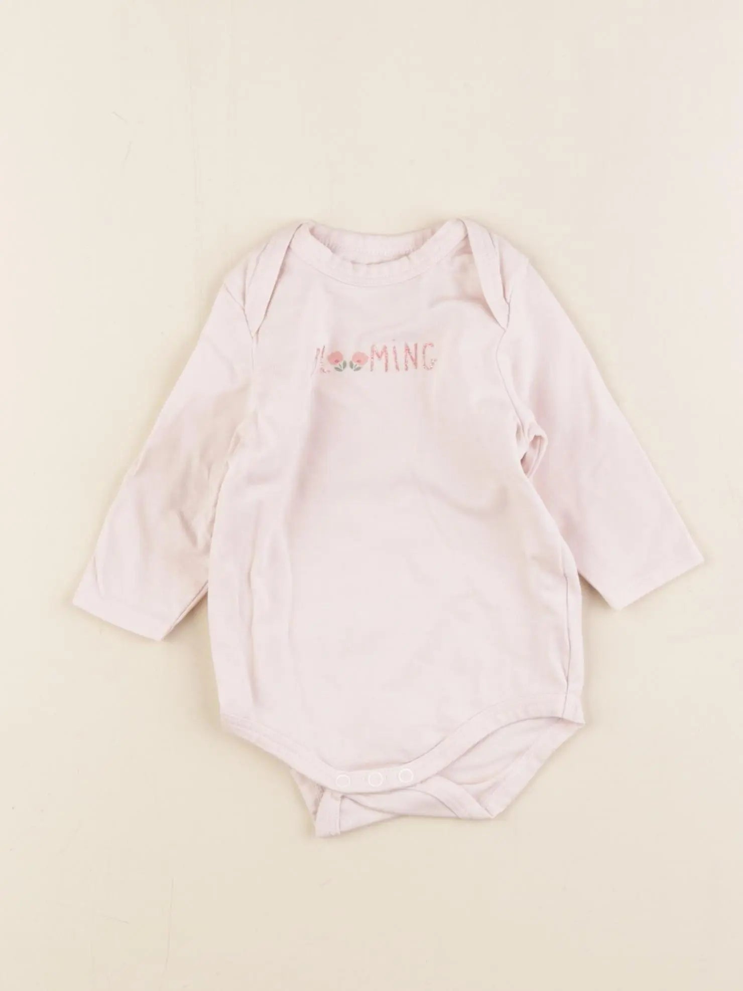 Tape à l'oeil - body rose - 3 mois