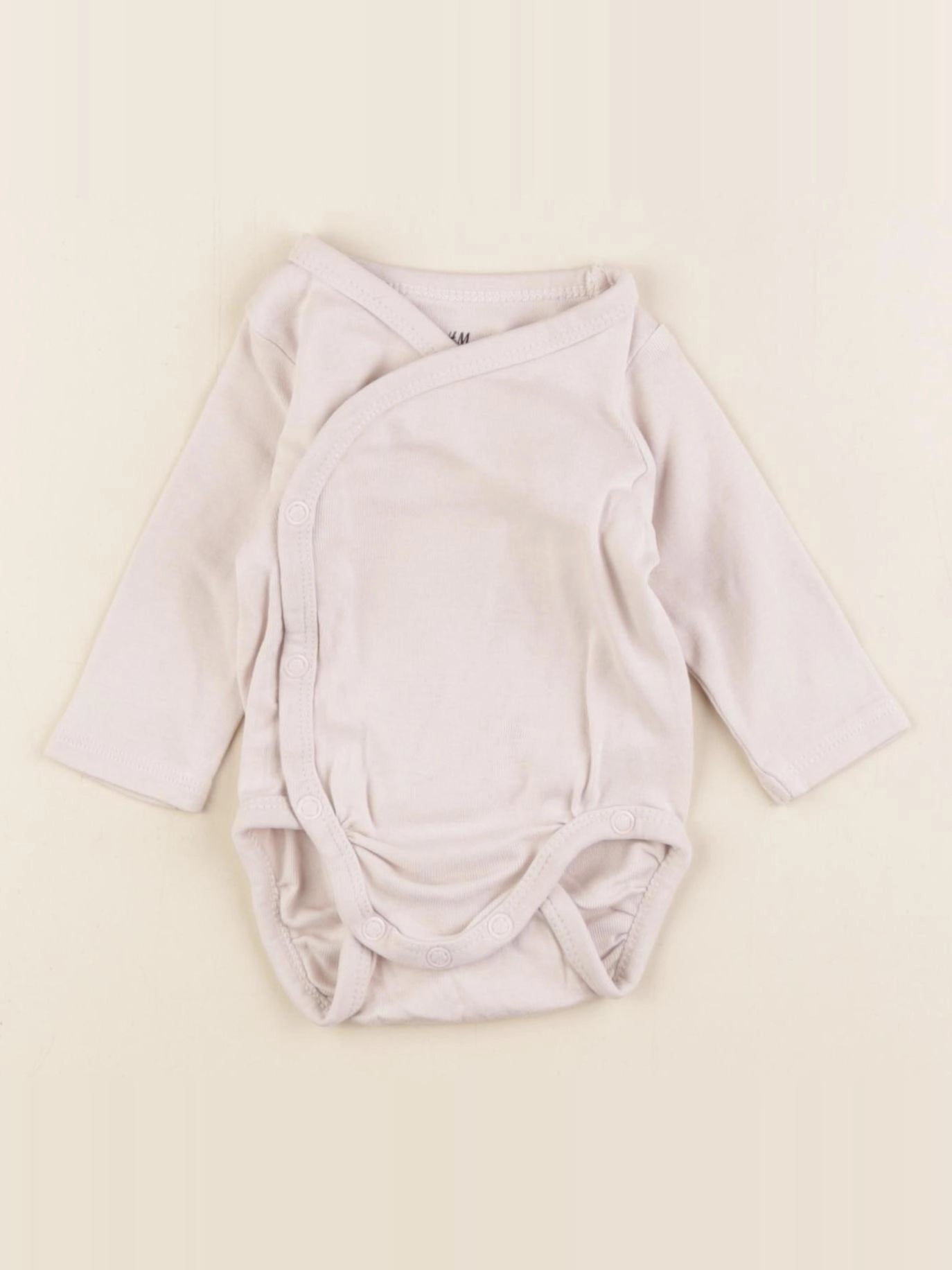 H&M - body beige - 1/2 mois