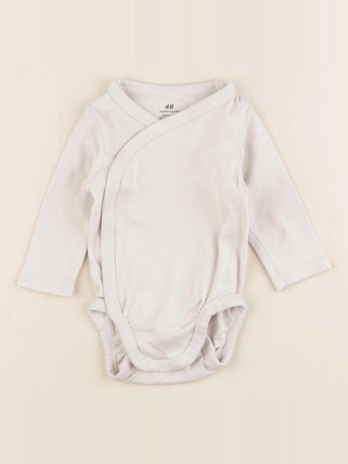 H&M - body beige - 1/2 mois