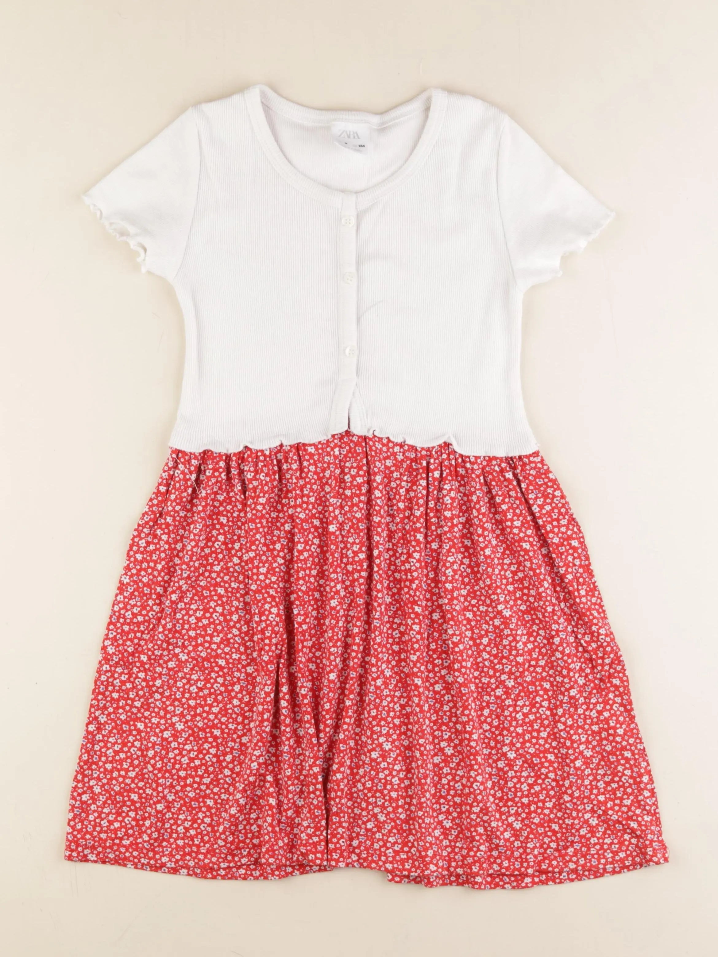 Zara - robe blanc - 9 ans