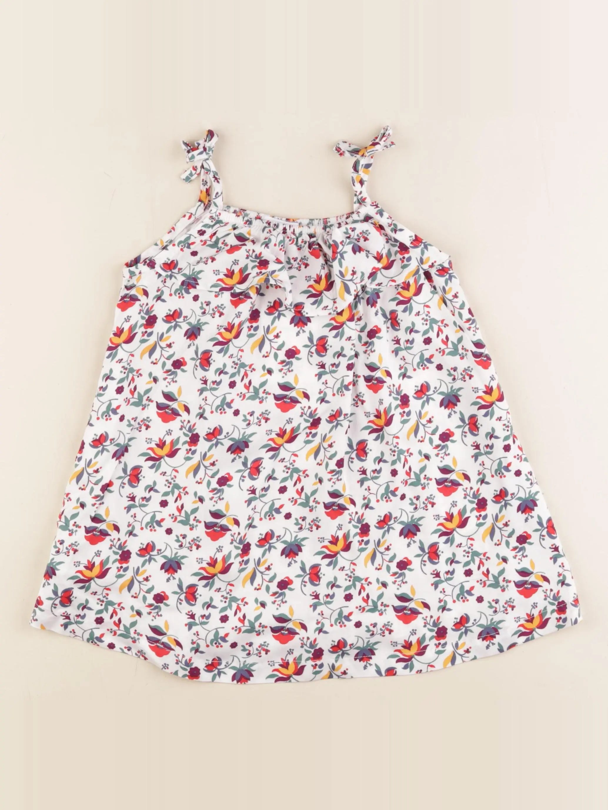 Vertbaudet - robe blanc - 2 ans