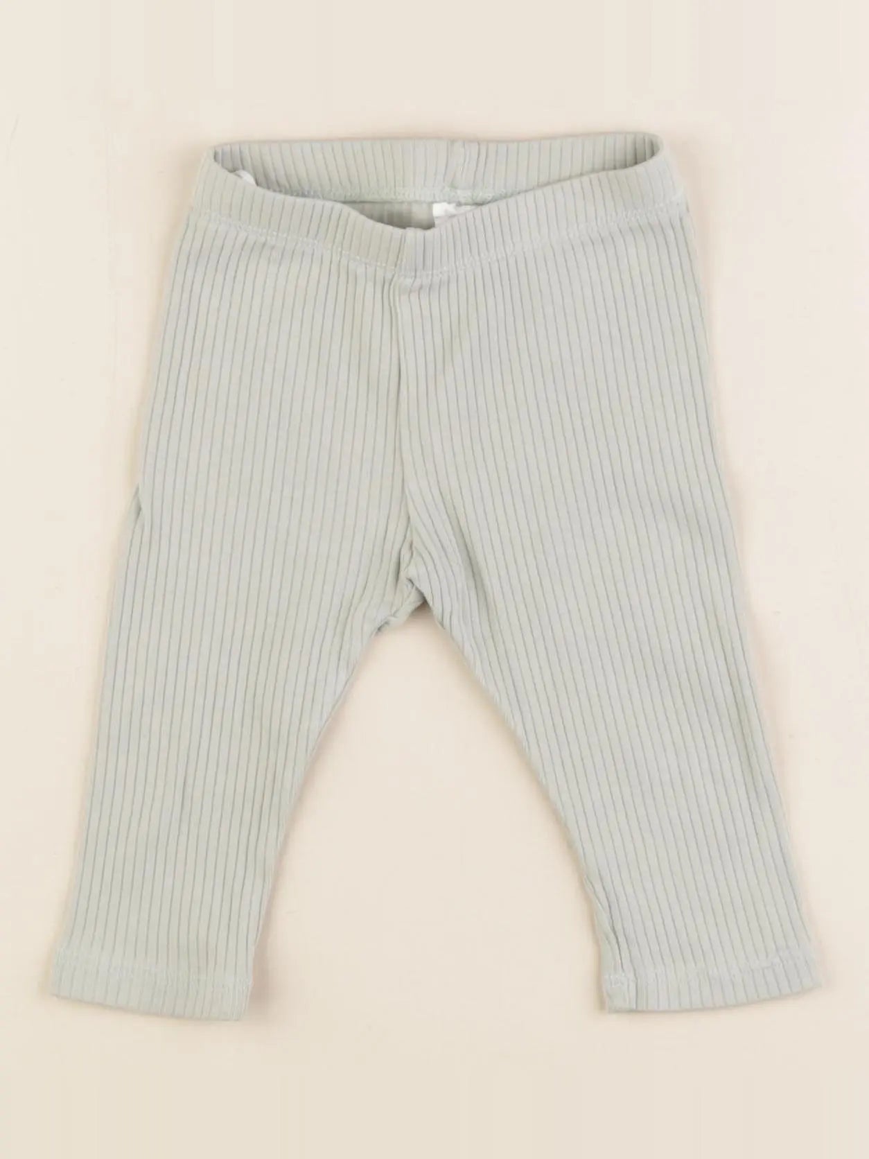 H&M - legging vert - 4/6 mois