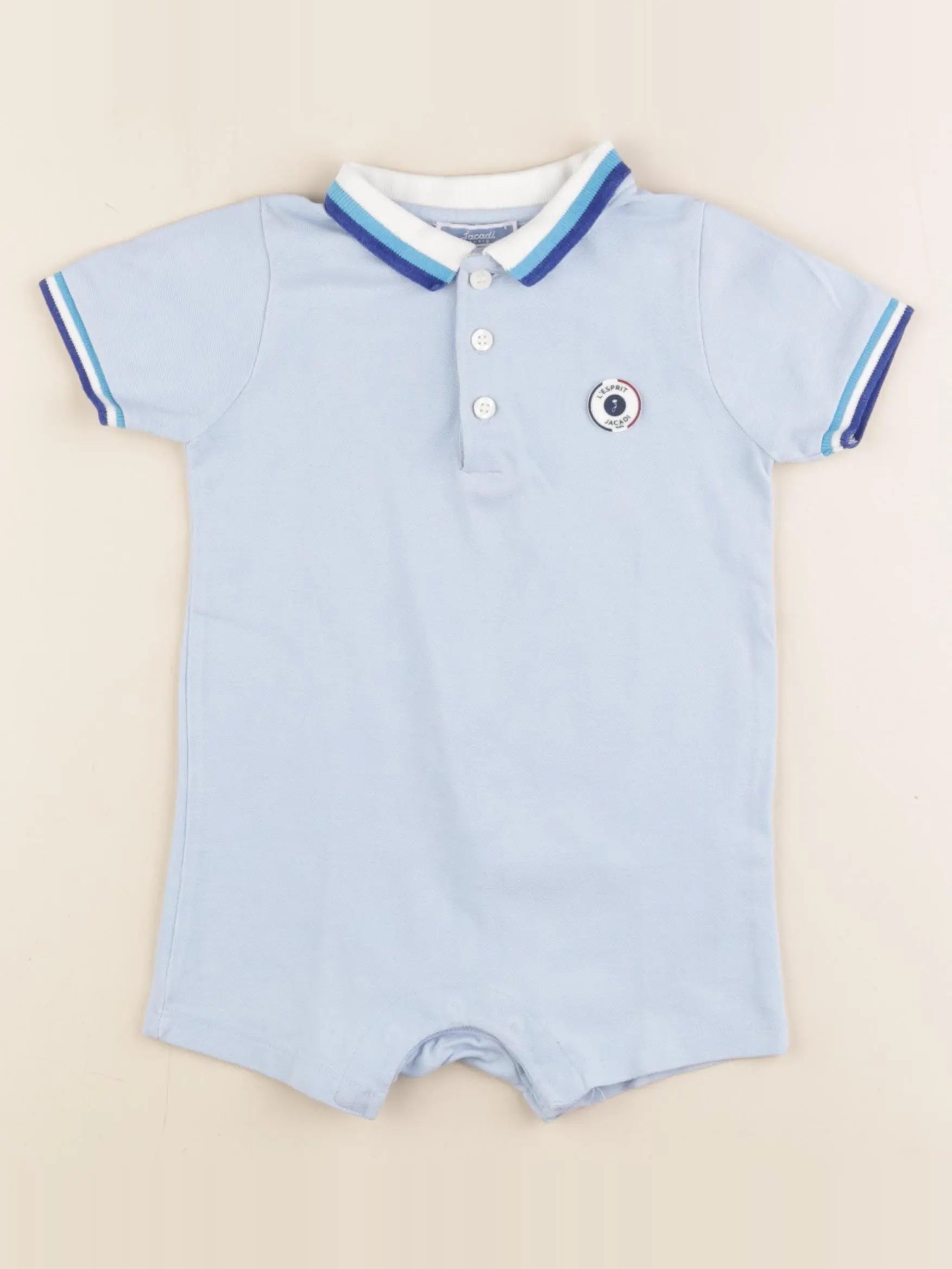 Jacadi - combinaison bleu - 18 mois