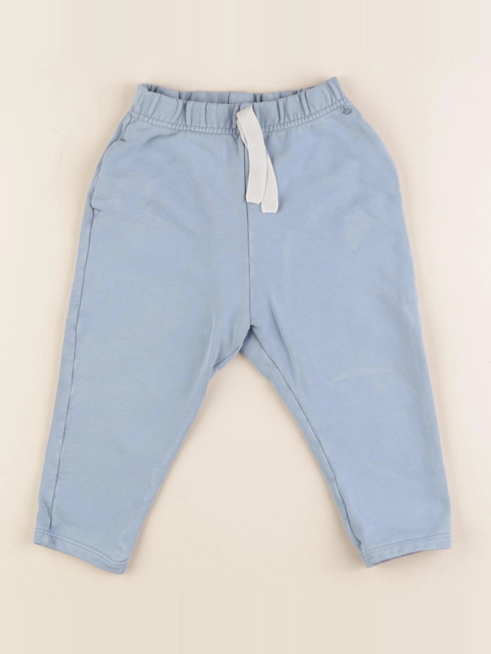 Petit Bateau - jogging bleu - 18 mois