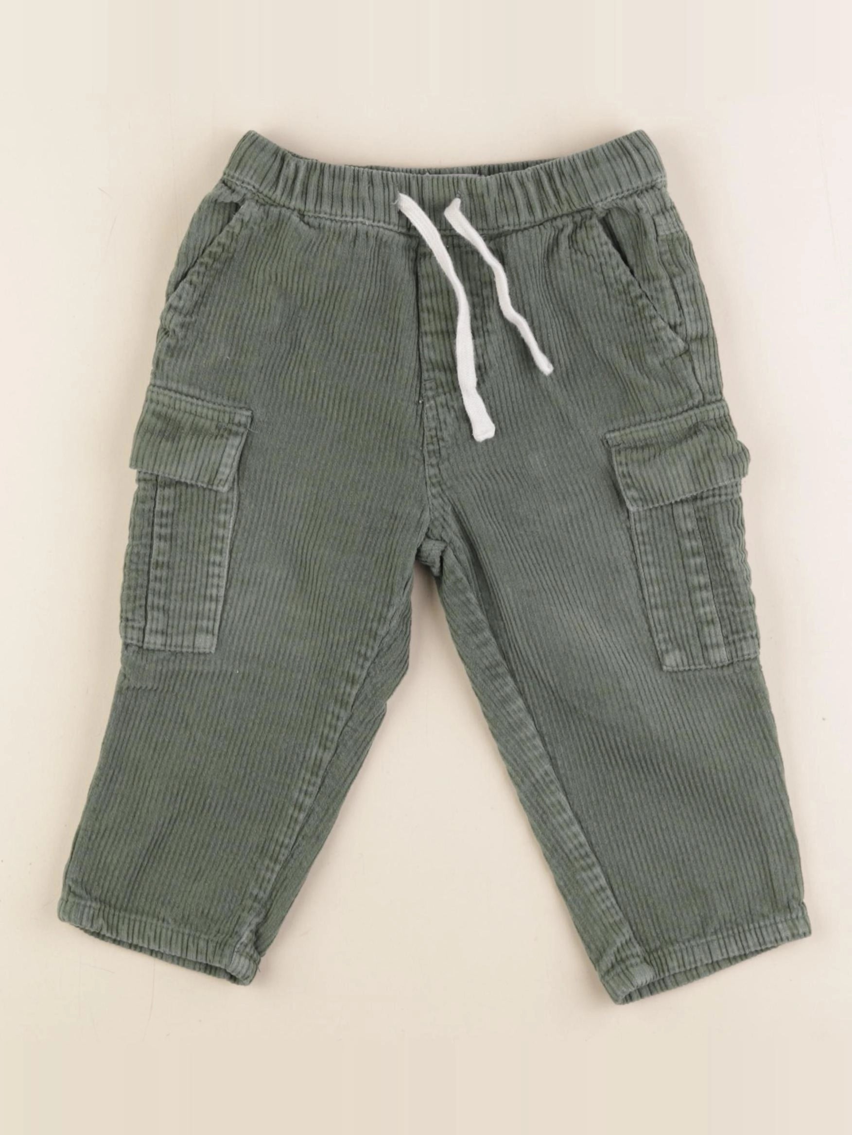 Boutchou - pantalon vert - 18 mois