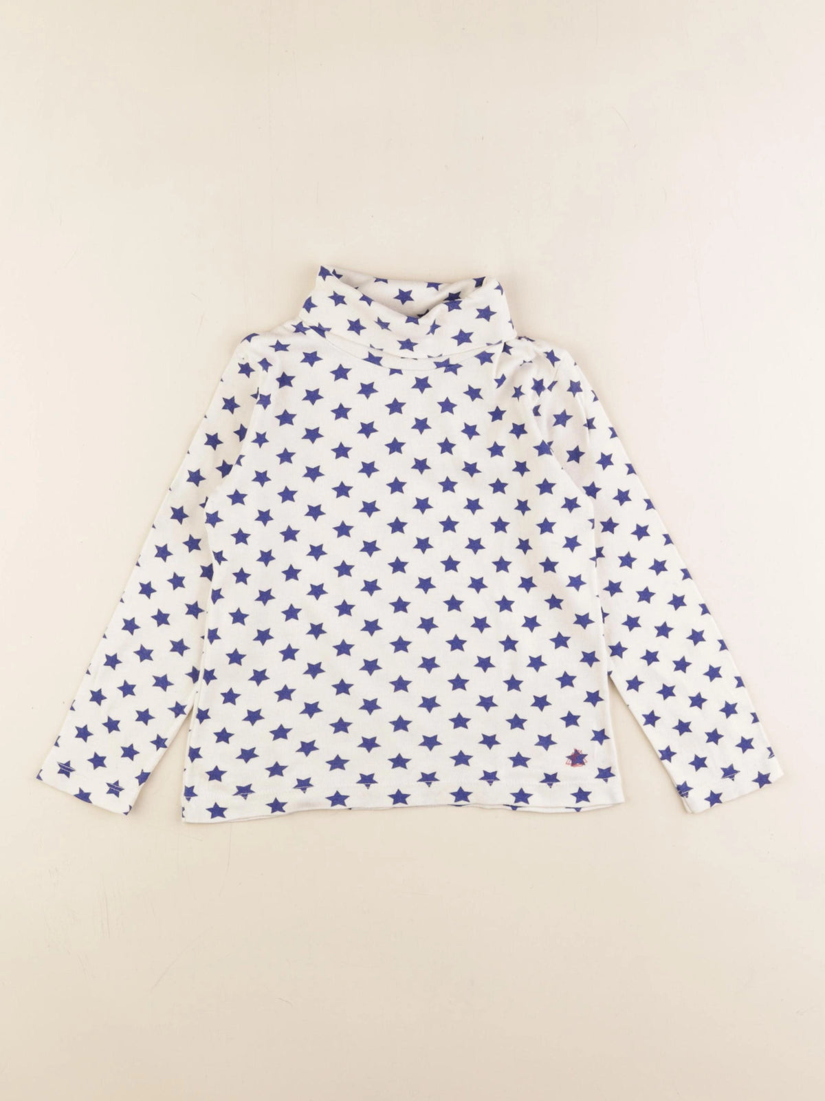 Petit Bateau - sous-pull blanc - 5 ans