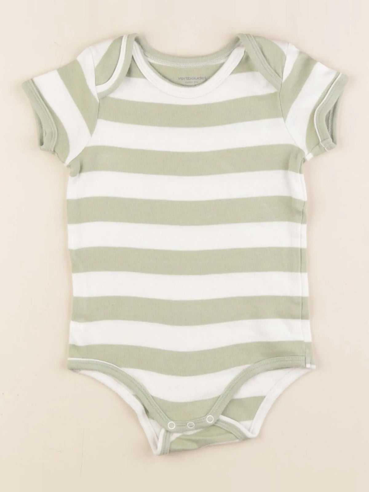 Vertbaudet - body vert - 24 mois