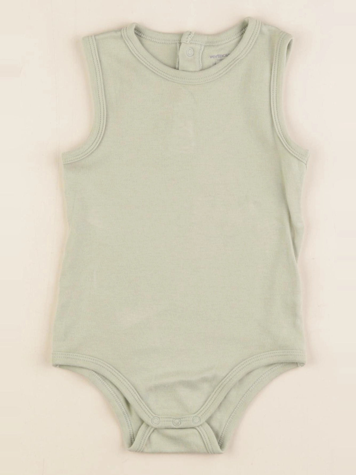 Vertbaudet - body vert - 24 mois