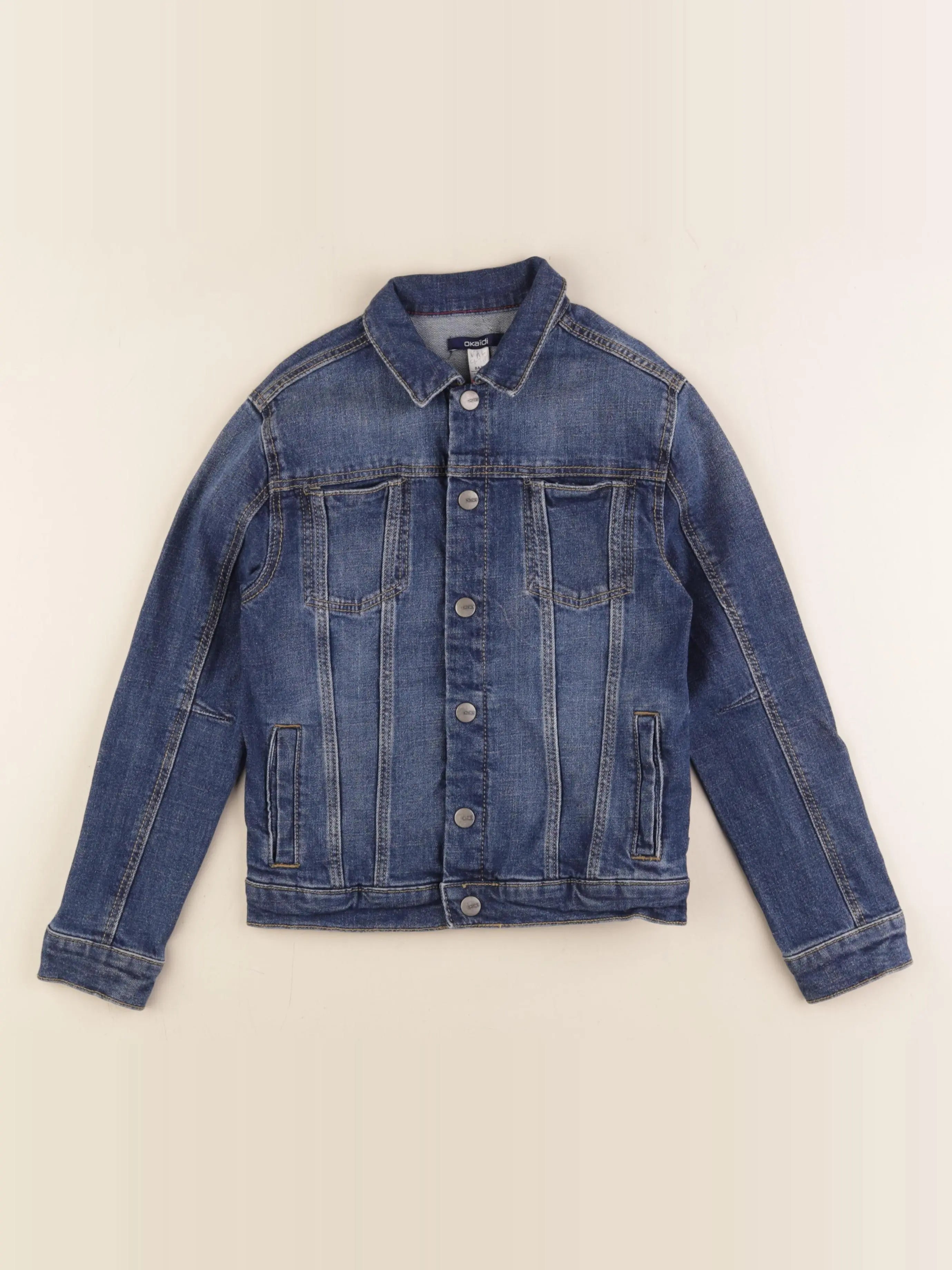 Okaidi - veste bleu - 8 ans