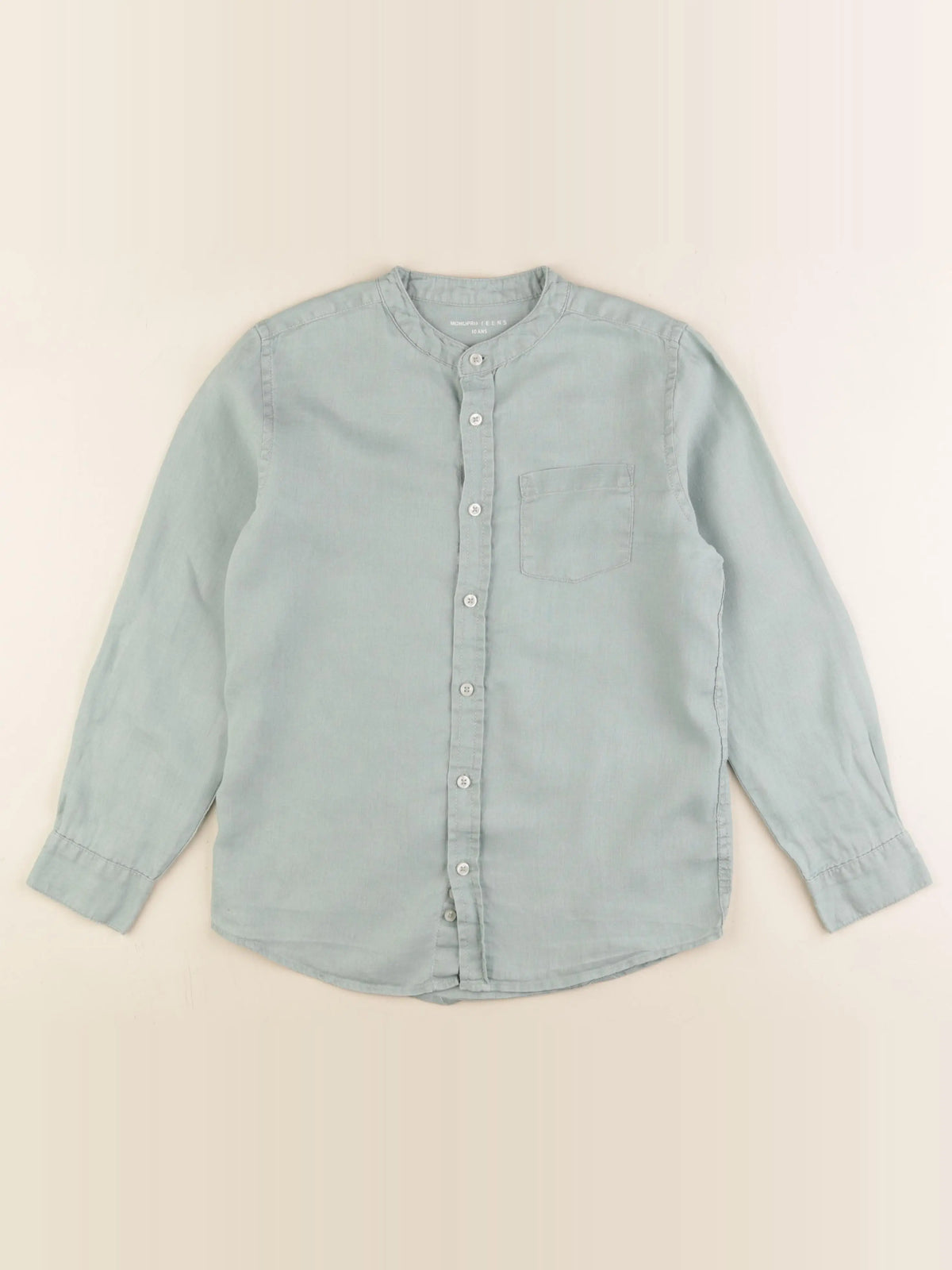 Monoprix - chemise vert - 10 ans