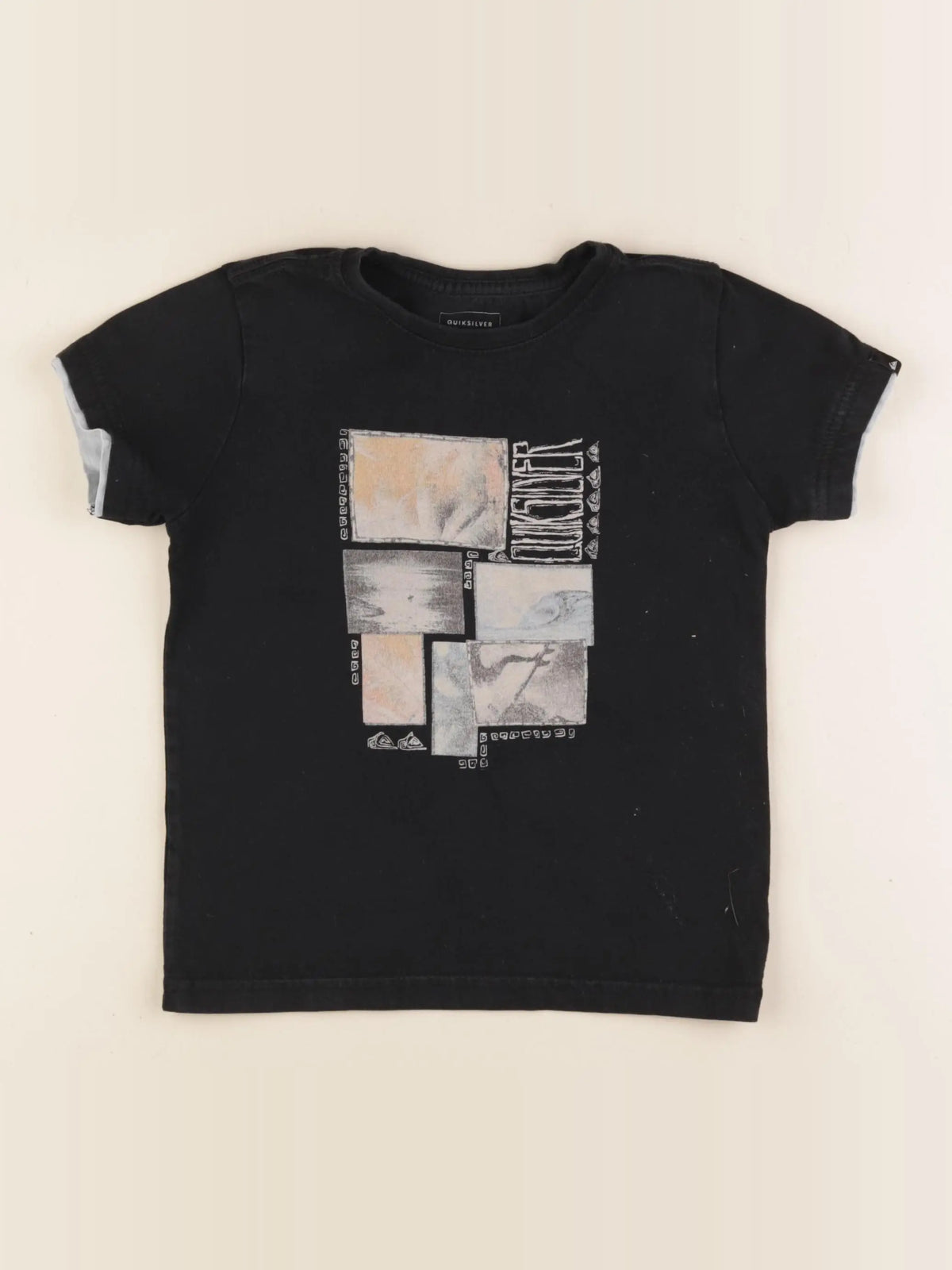 Quiksilver - tee-shirt noir - 4 ans