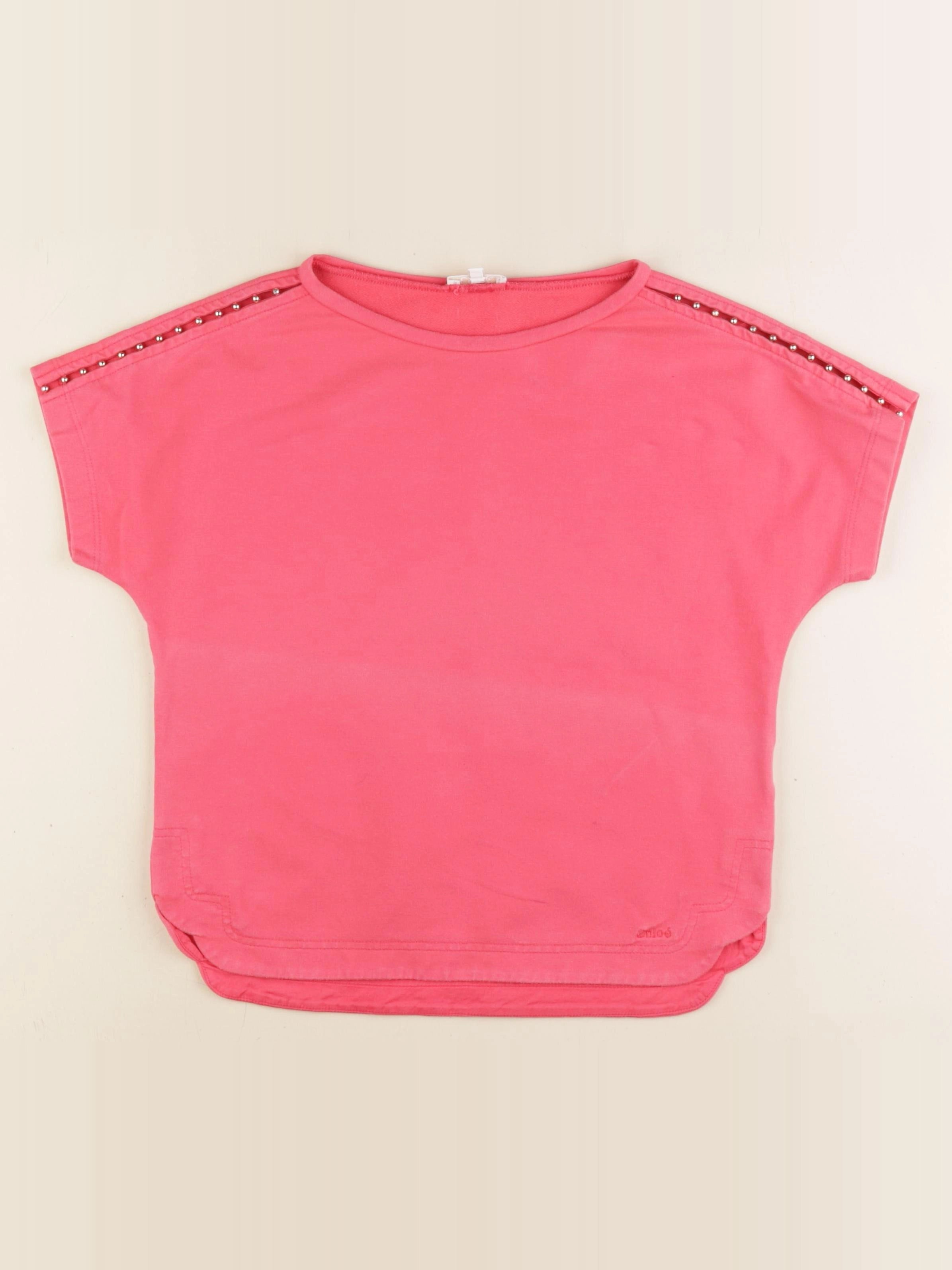 Chloé - tee-shirt rose - 10 ans