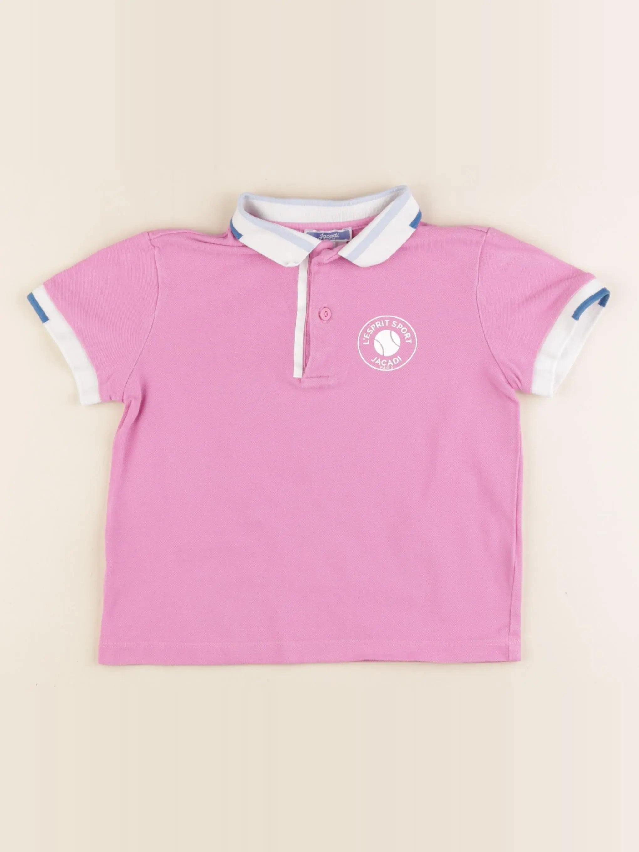Jacadi - polo rose - 6 ans