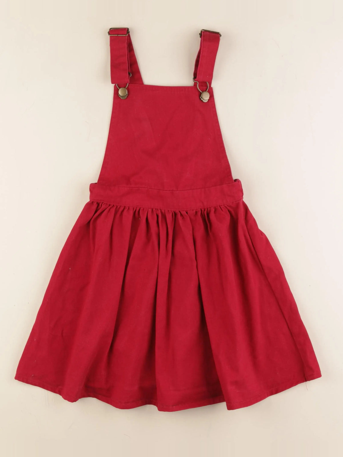 Monoprix - robe rouge - 6 ans