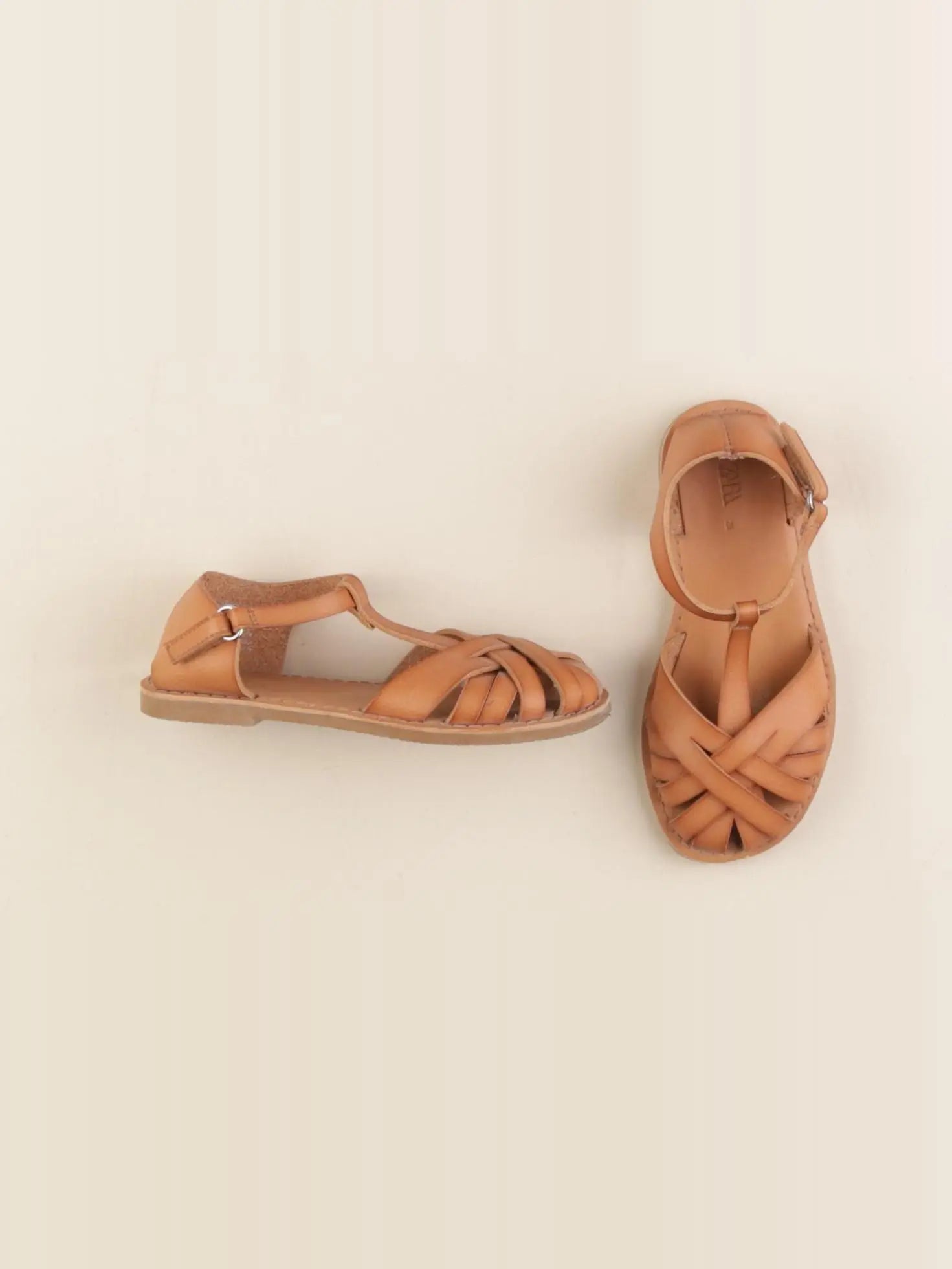Zara - sandales marron - pointure 20