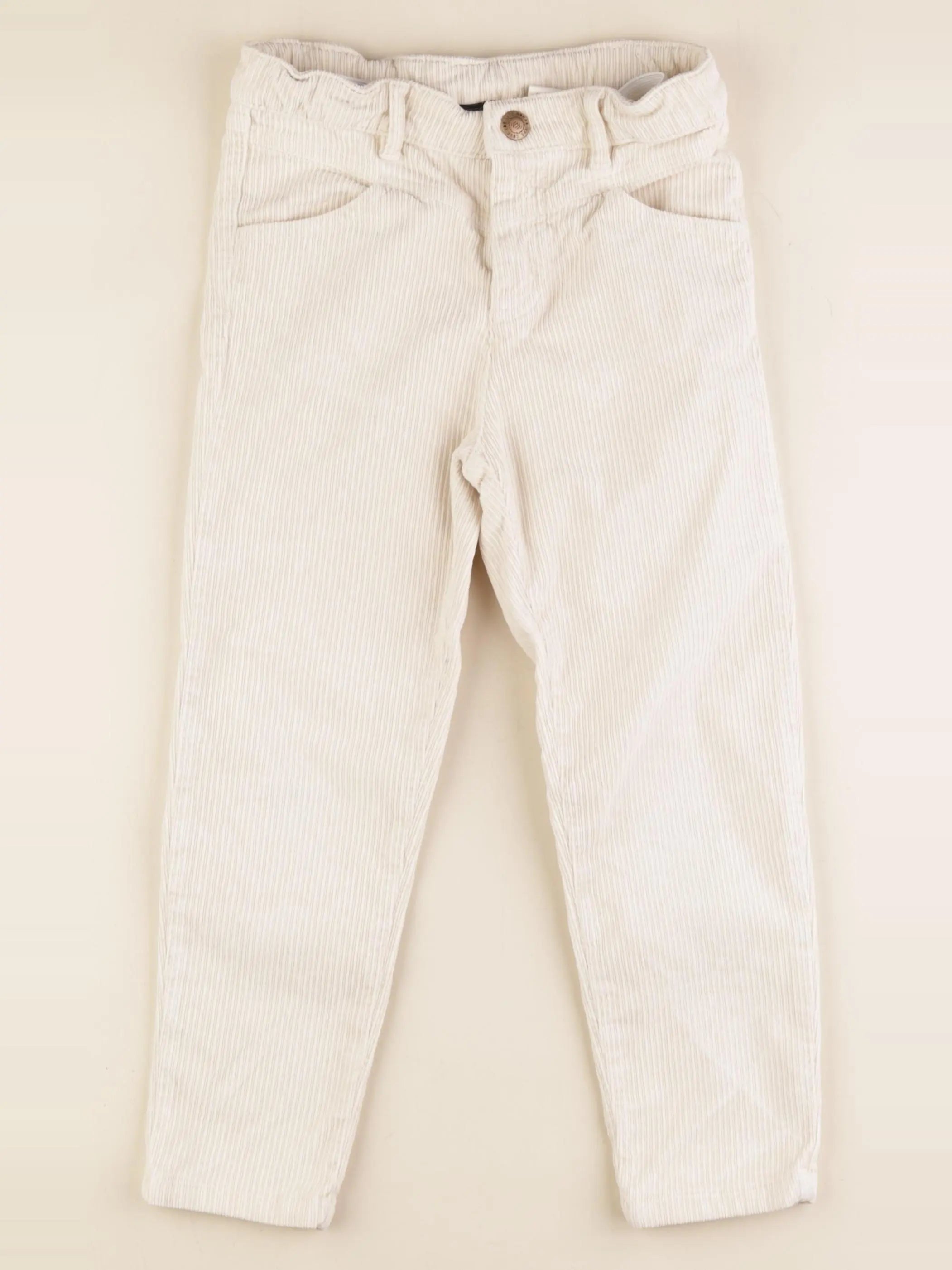 IKKS - pantalon blanc - 8 ans