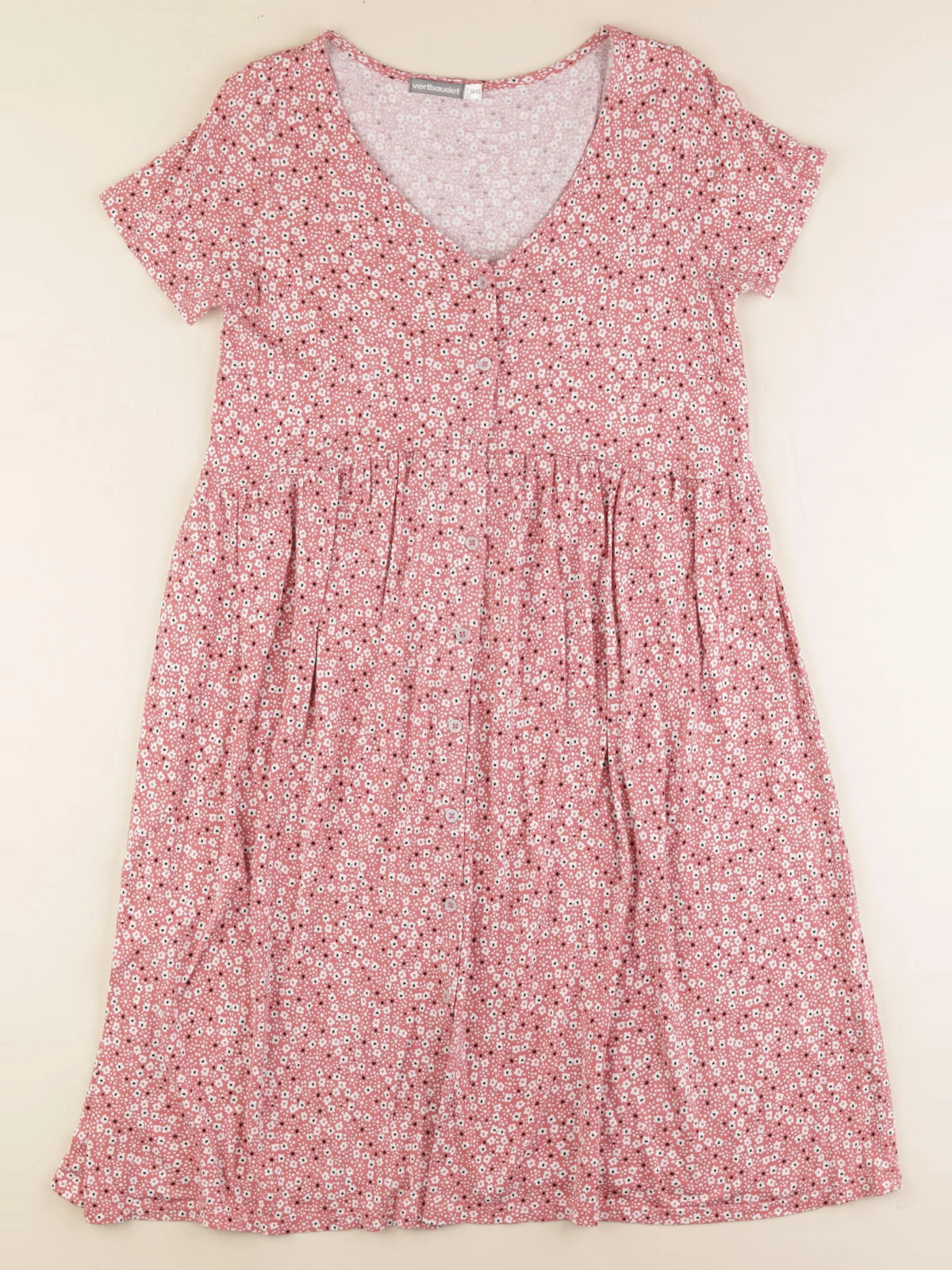 Vertbaudet - robe grossesse rose - 38 à 40