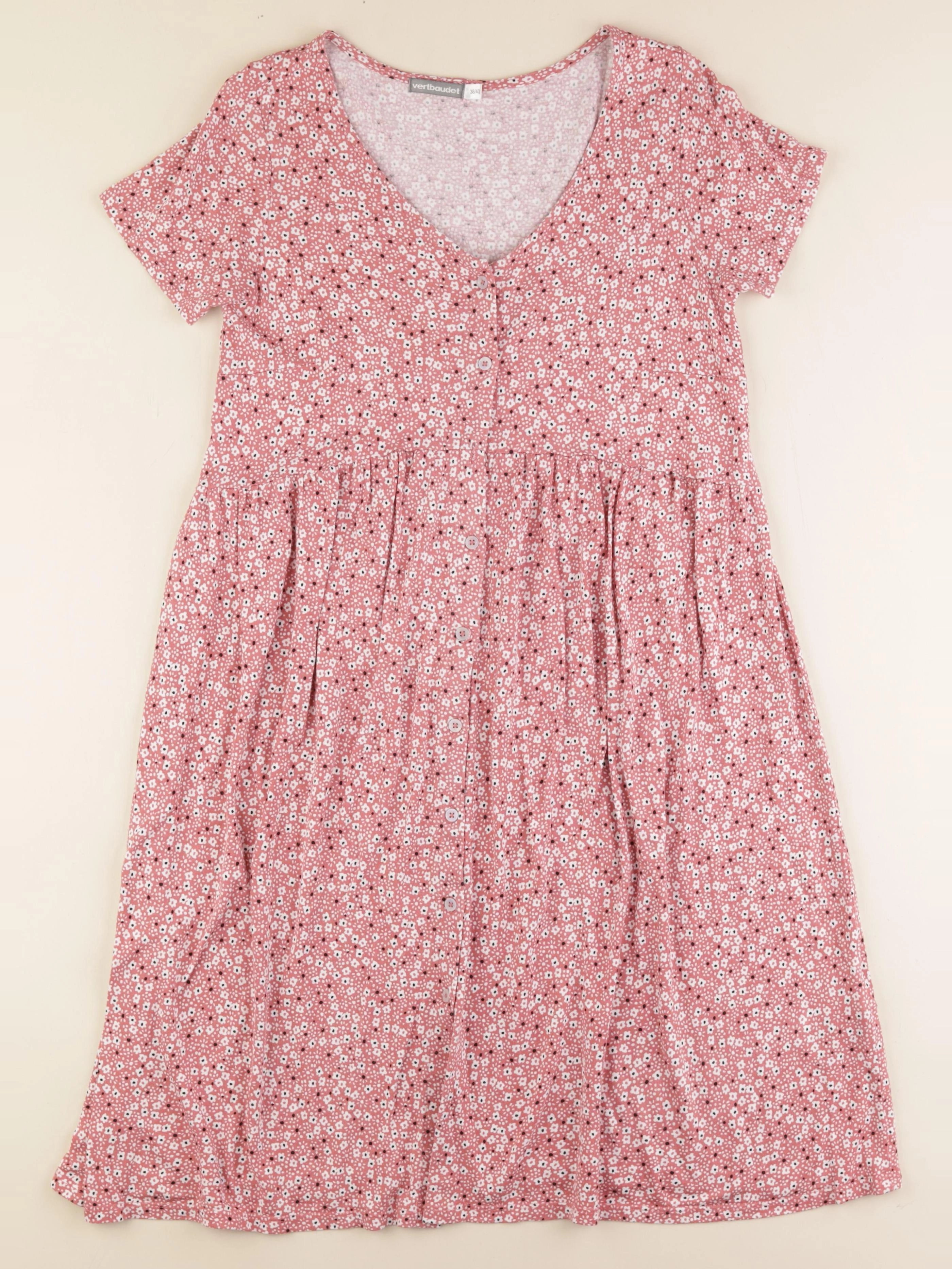 Vertbaudet - robe grossesse rose - 38 à 40