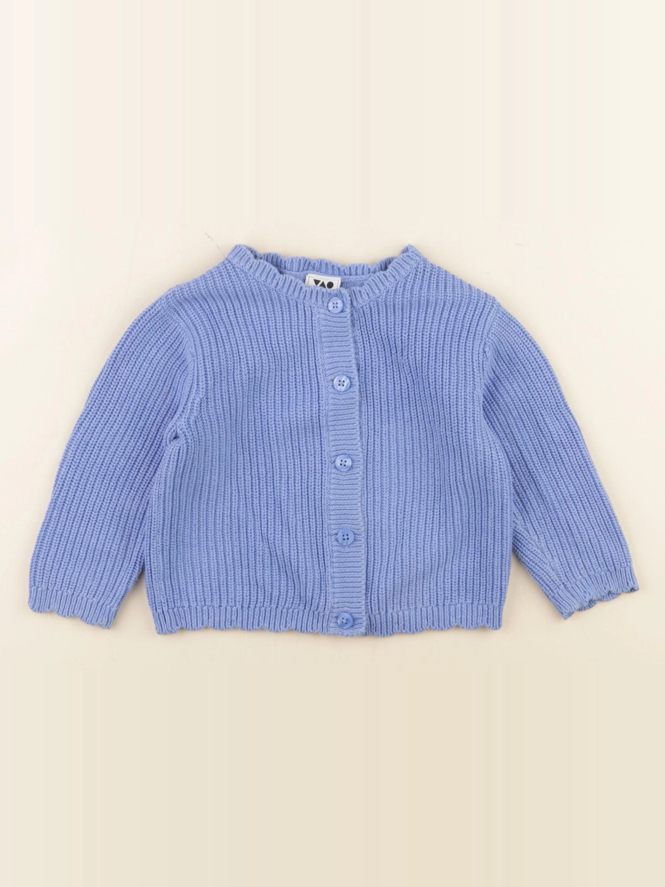 Tape à l'oeil - gilet bleu - 24 mois