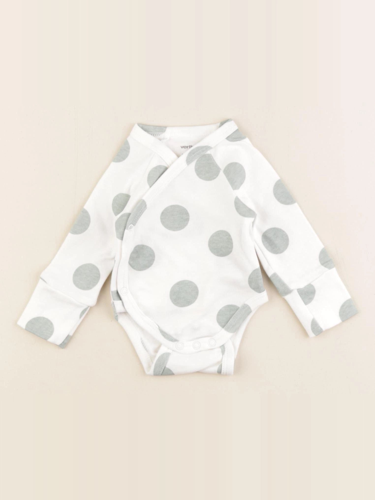 Vertbaudet - body vert - 0 mois