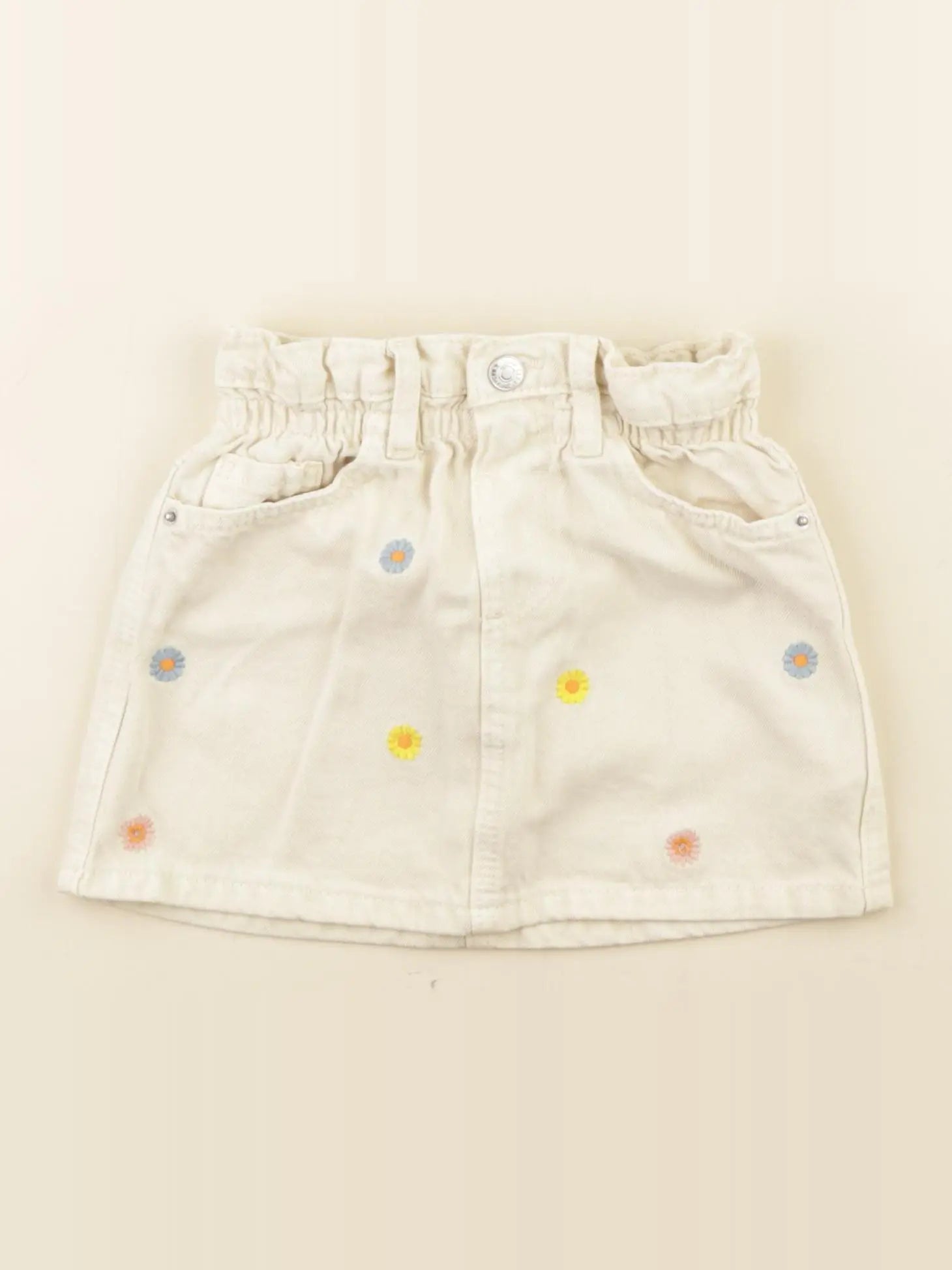 Zara - jupe jaune - 2 ans