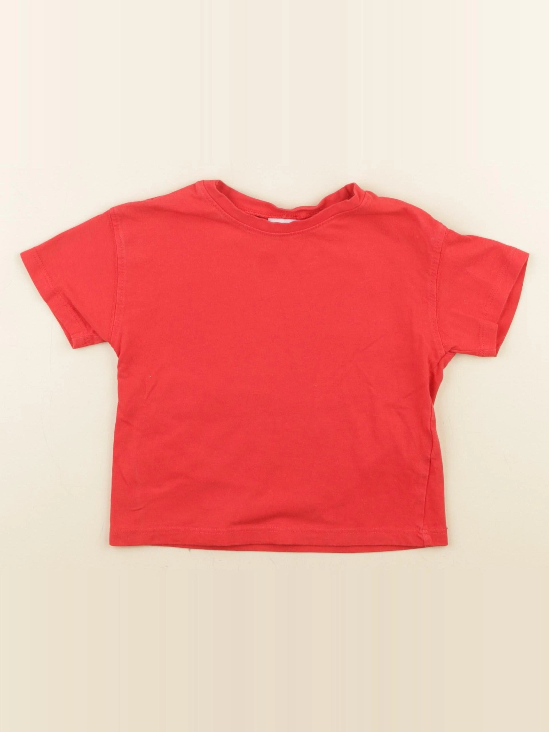 Zara - tee-shirt rouge - 18 mois
