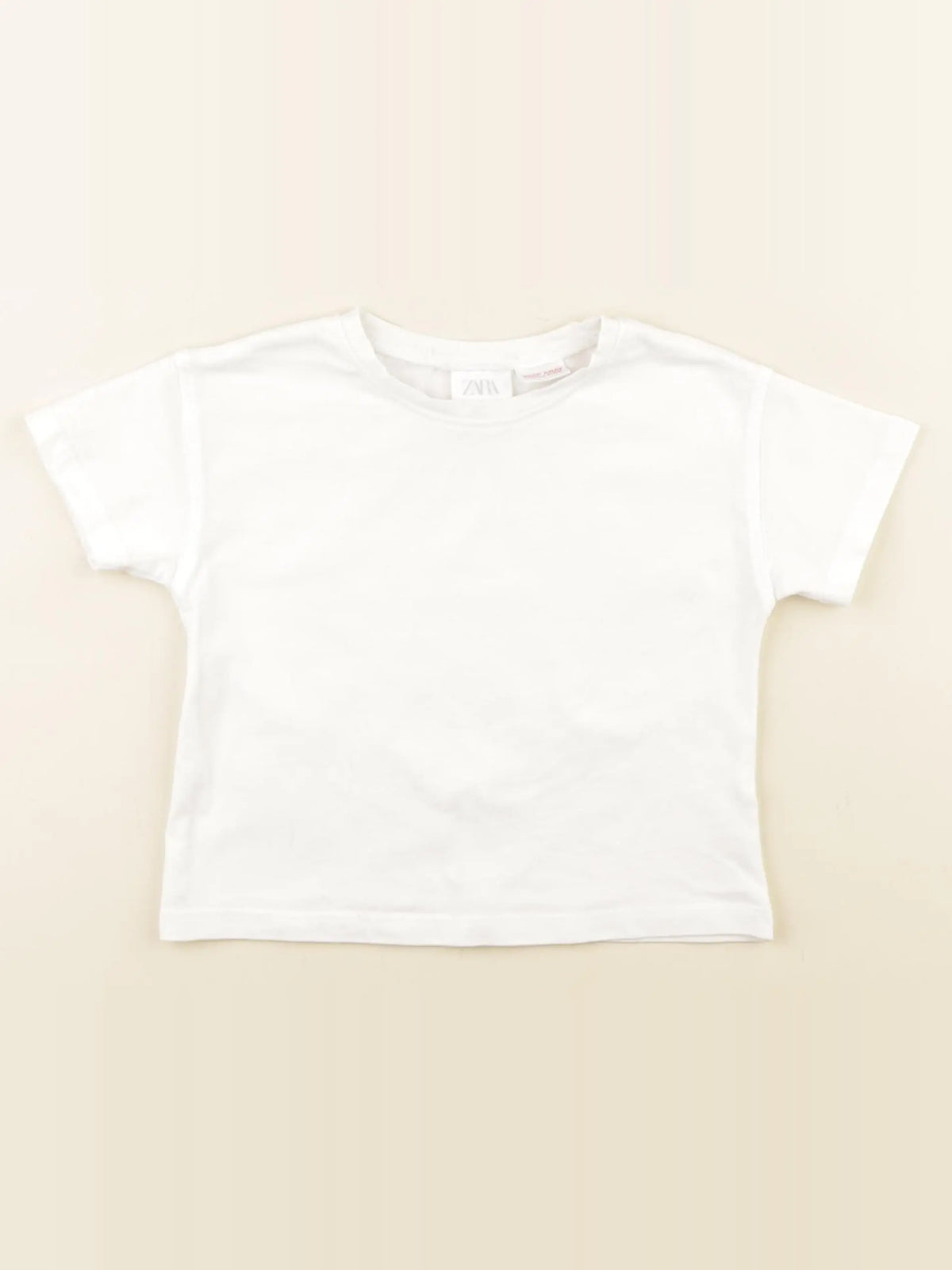 Zara - tee-shirt blanc - 18 mois