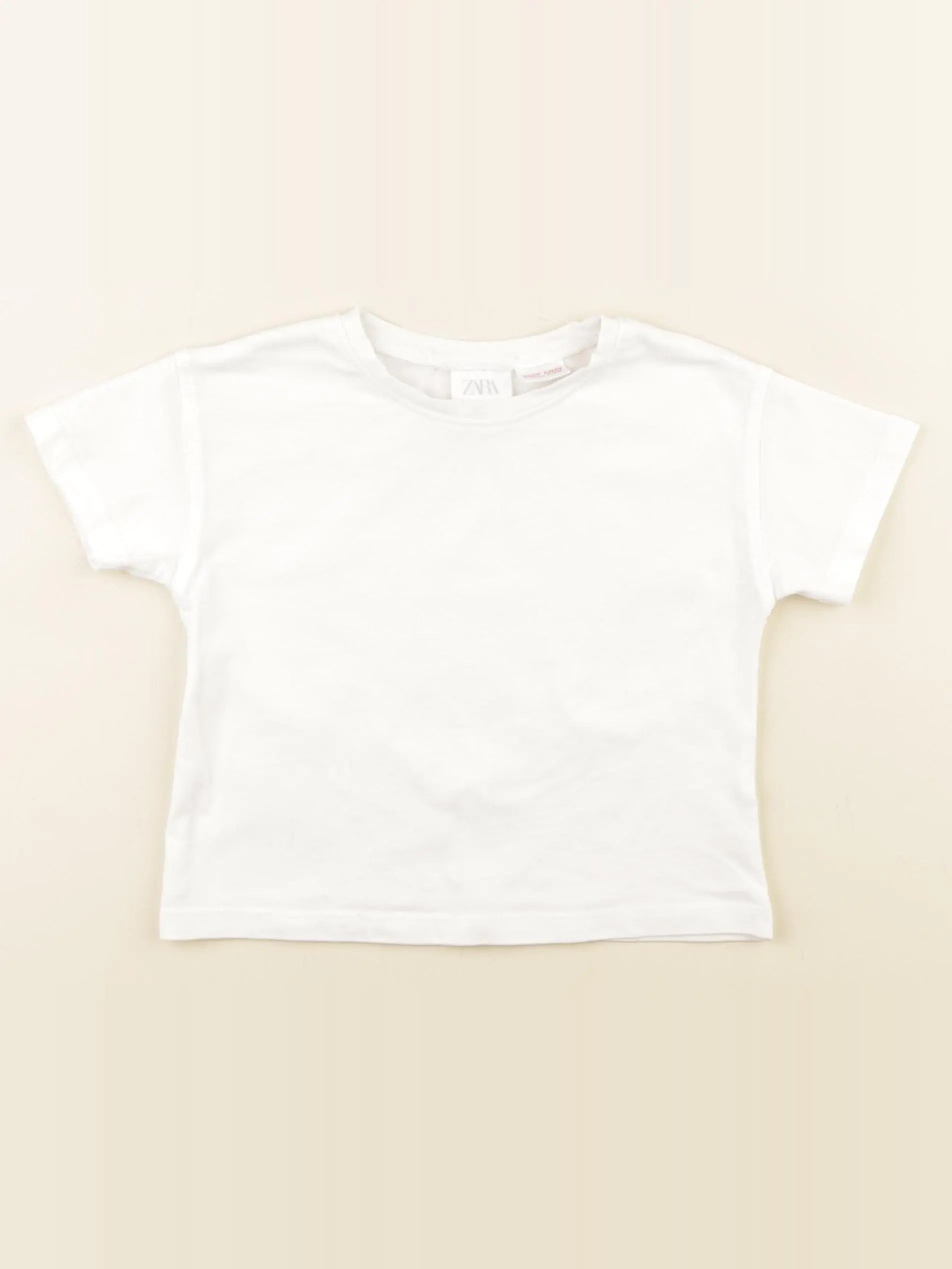 Zara - tee-shirt blanc - 18 mois